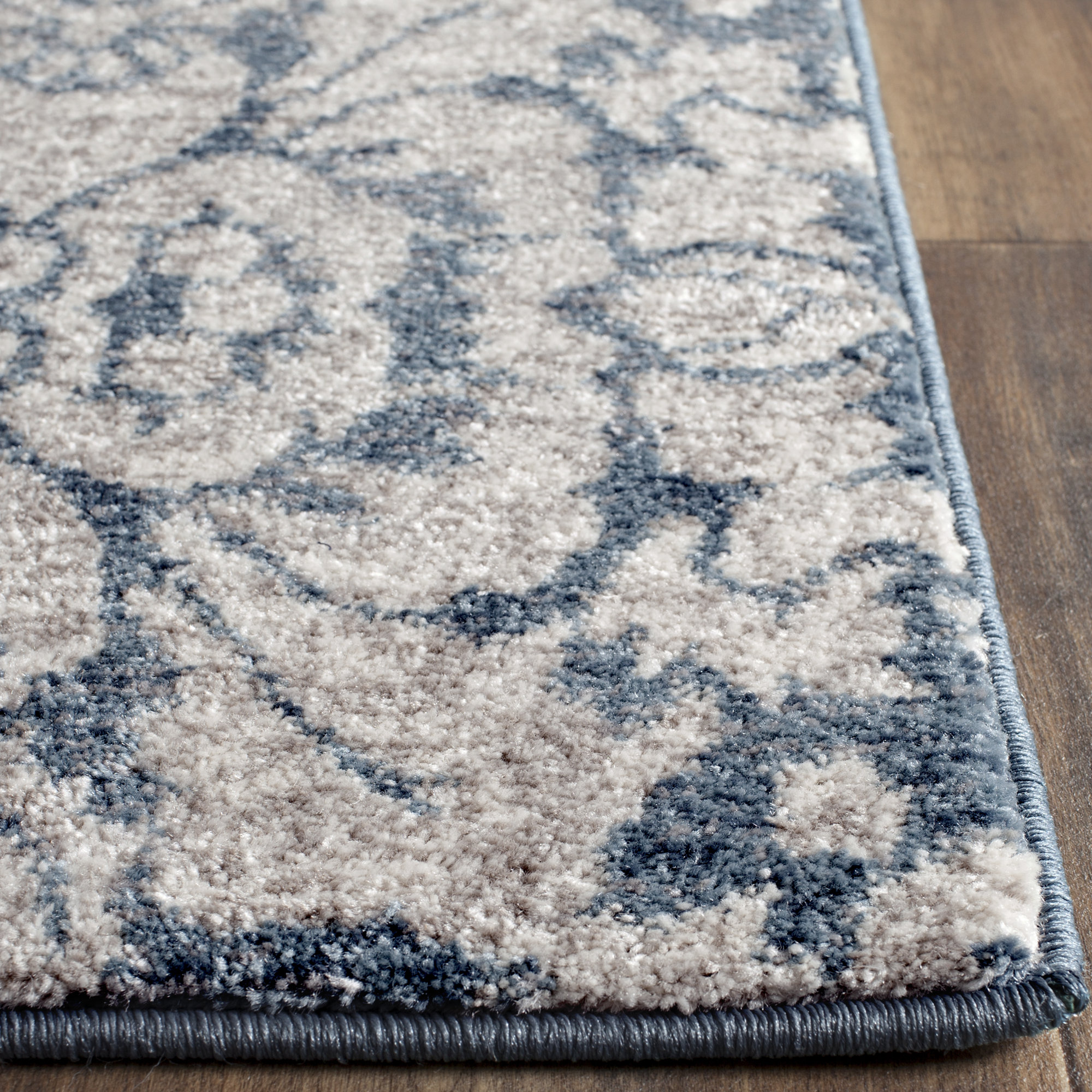Sofia Blue/Beige Area Rug & Reviews Birch Lane