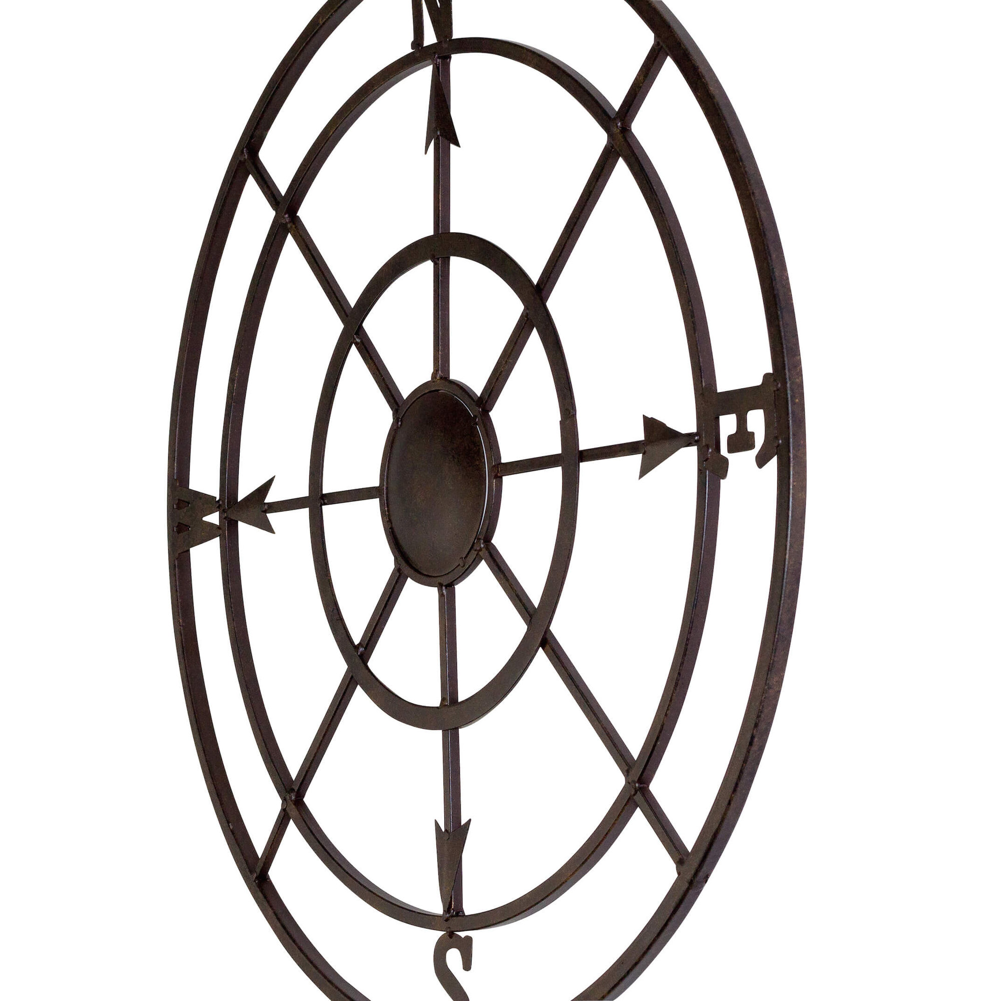 BayAccents Nautical Metal Compass Rose Wall Décor ... Metal posters arts that lasts for years.