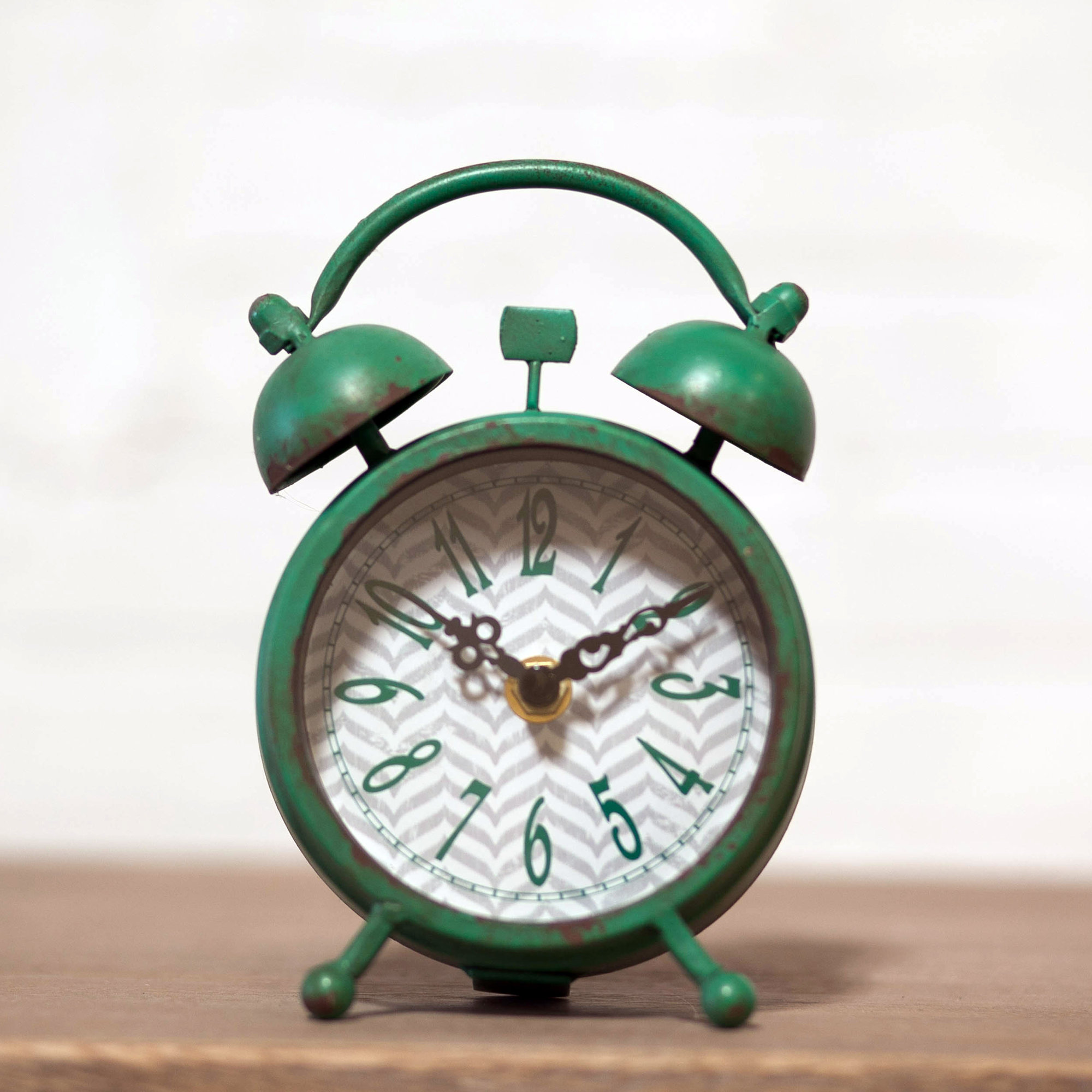 VIP INTERNATIONAL Metal Alarm Clock & Reviews Wayfair