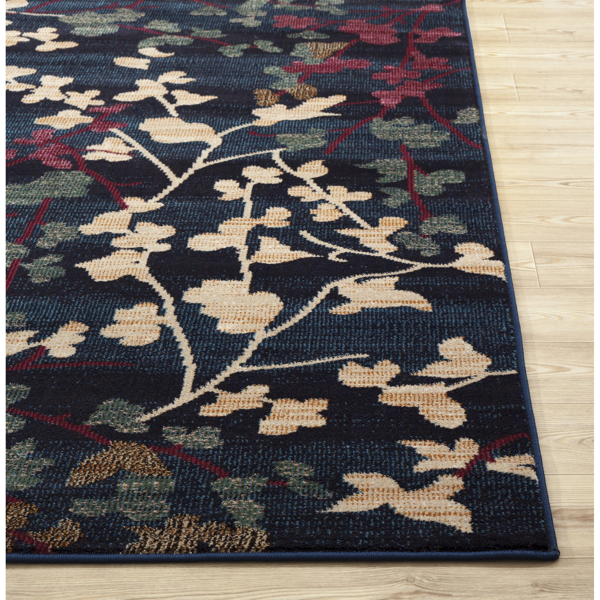 World Rug Gallery Loft Navy Area Rug & Reviews Wayfair