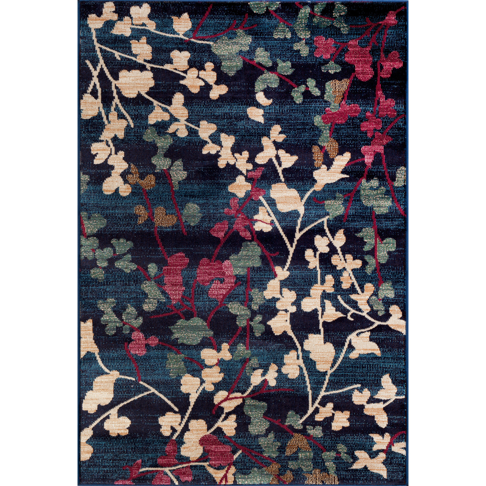 World Rug Gallery Loft Navy Area Rug & Reviews Wayfair