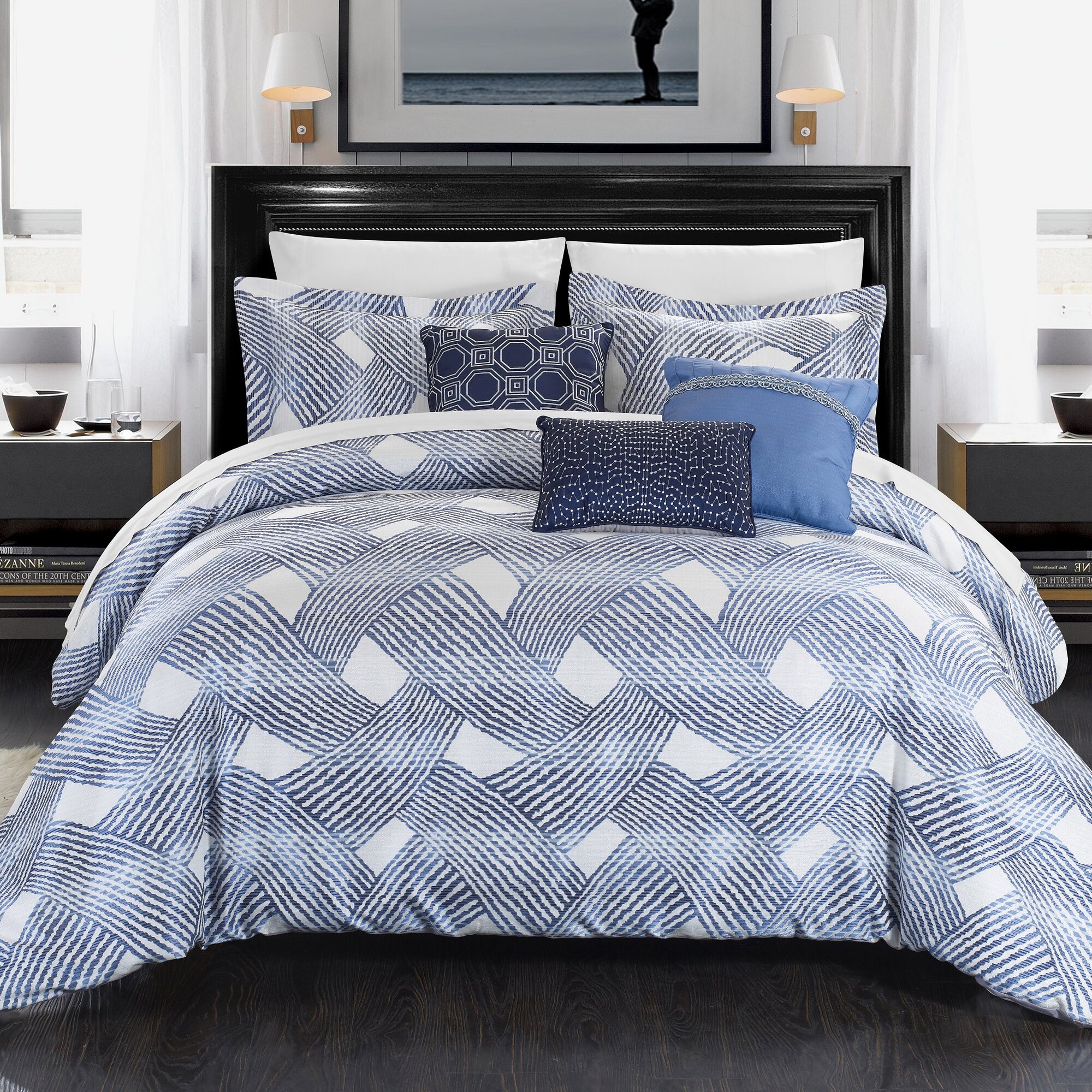 Chic Home Fiorella 6 Piece Comforter Set & Reviews | Wayfair