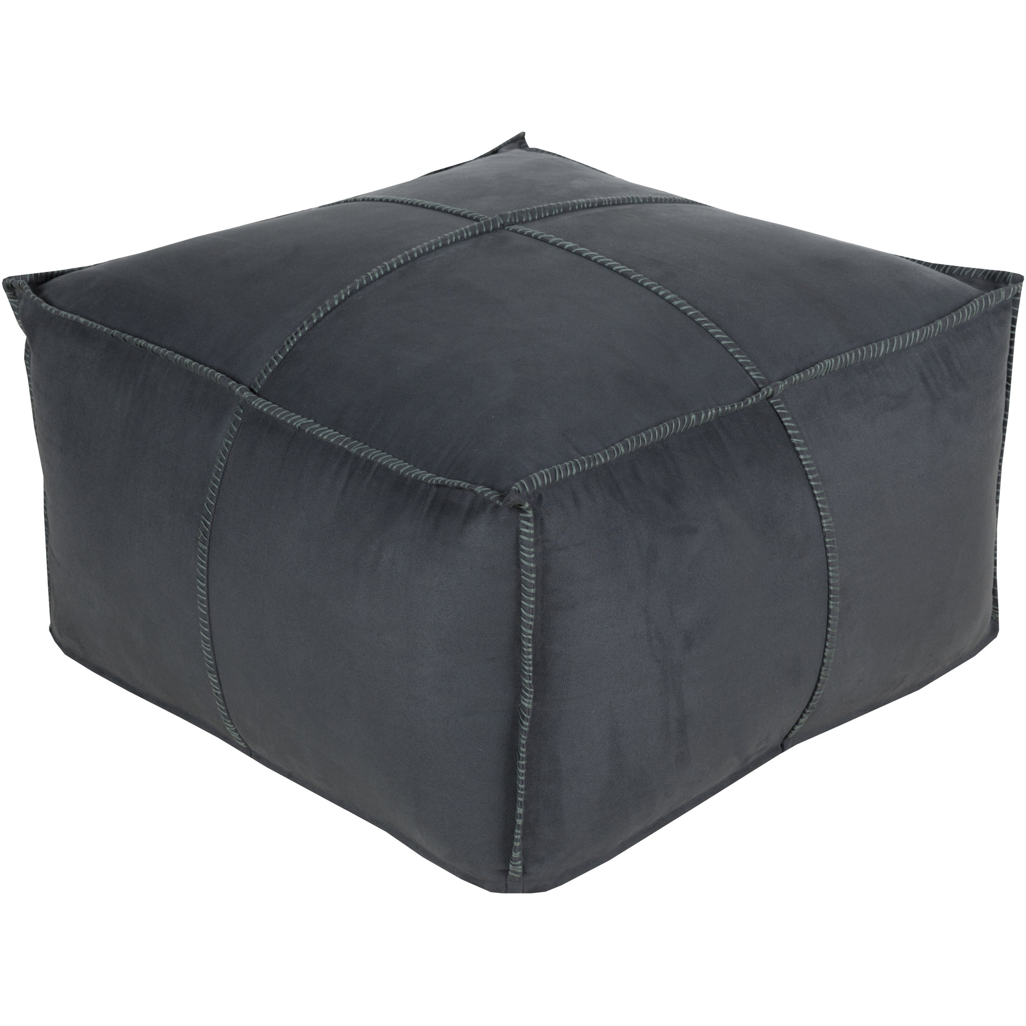 Breakwater Bay Robertson Cube Pouf Ottoman & Reviews Wayfair