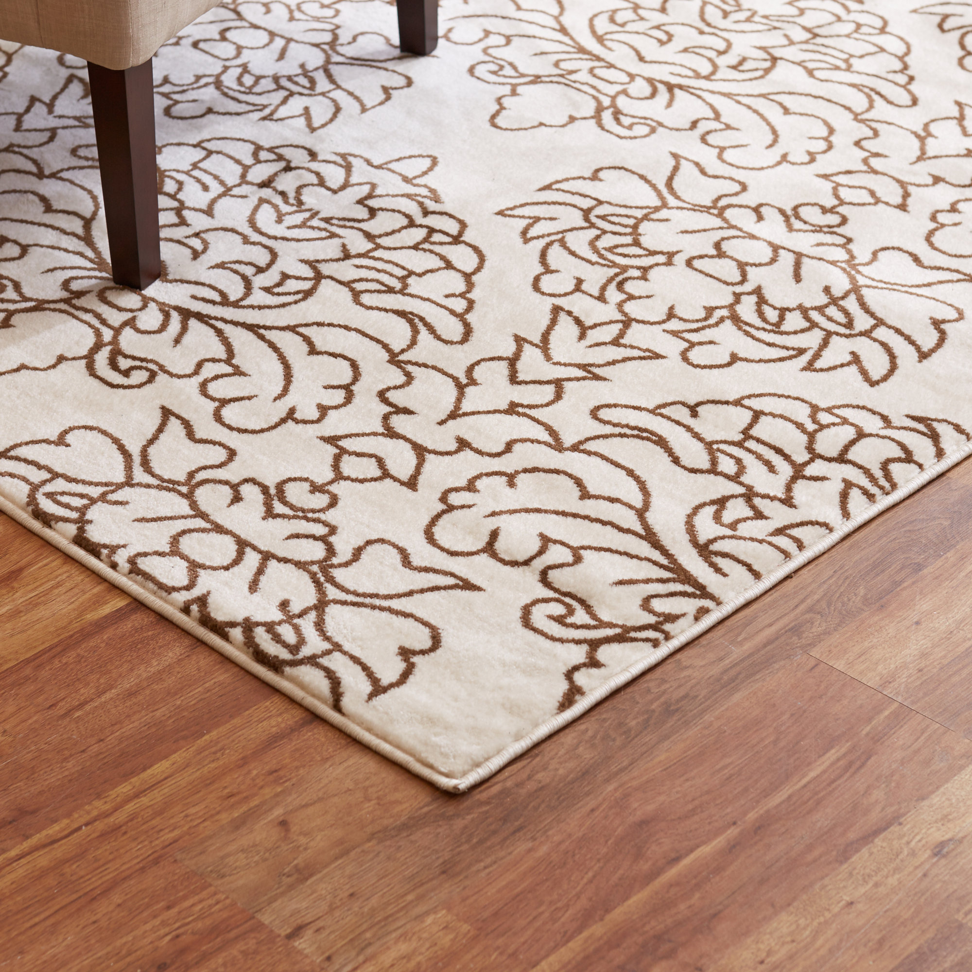 Three Posts Elegance Damask Area Rug & Reviews Wayfair