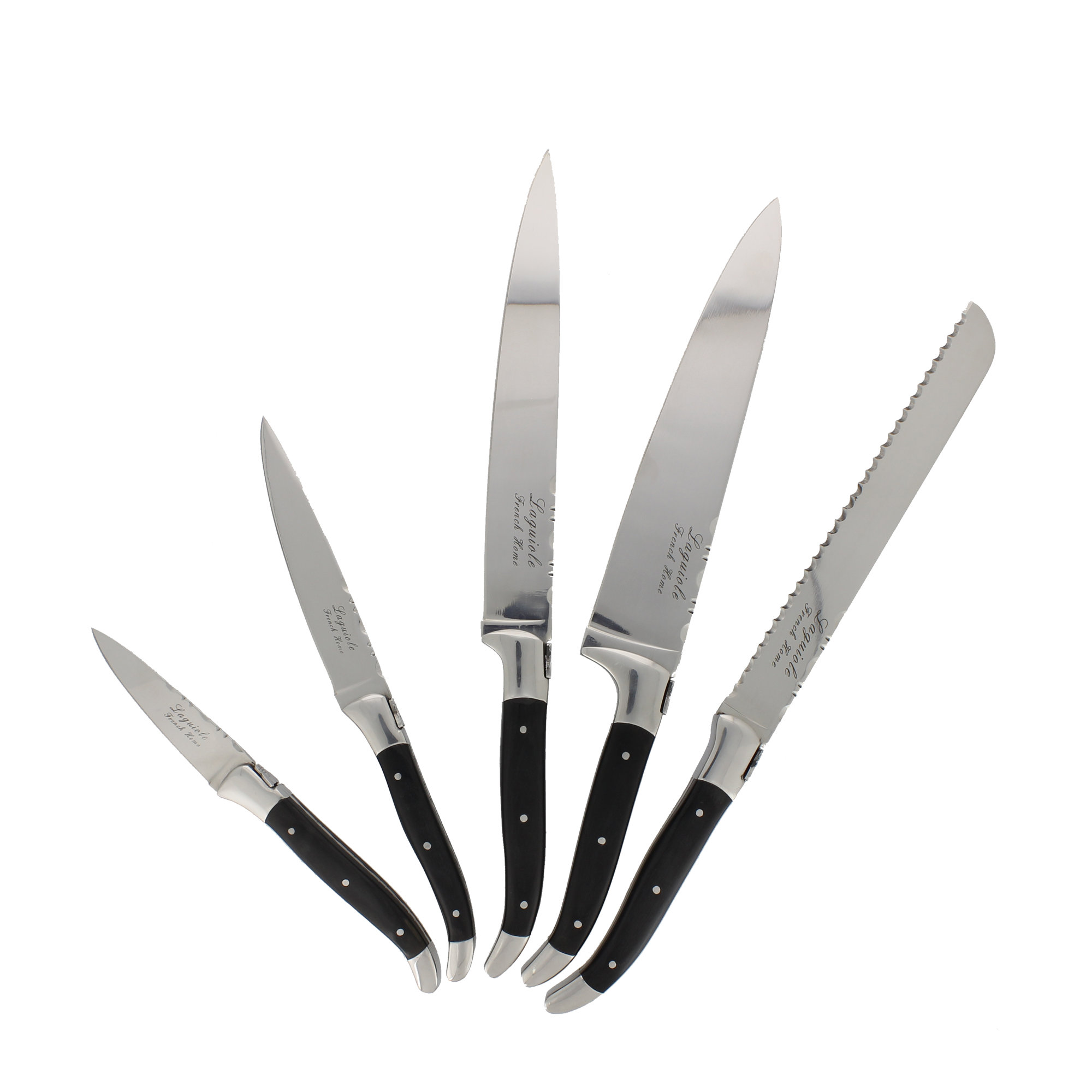 French Home Laguiole Connoisseur 5 Piece Kitchen Knife Set & Reviews