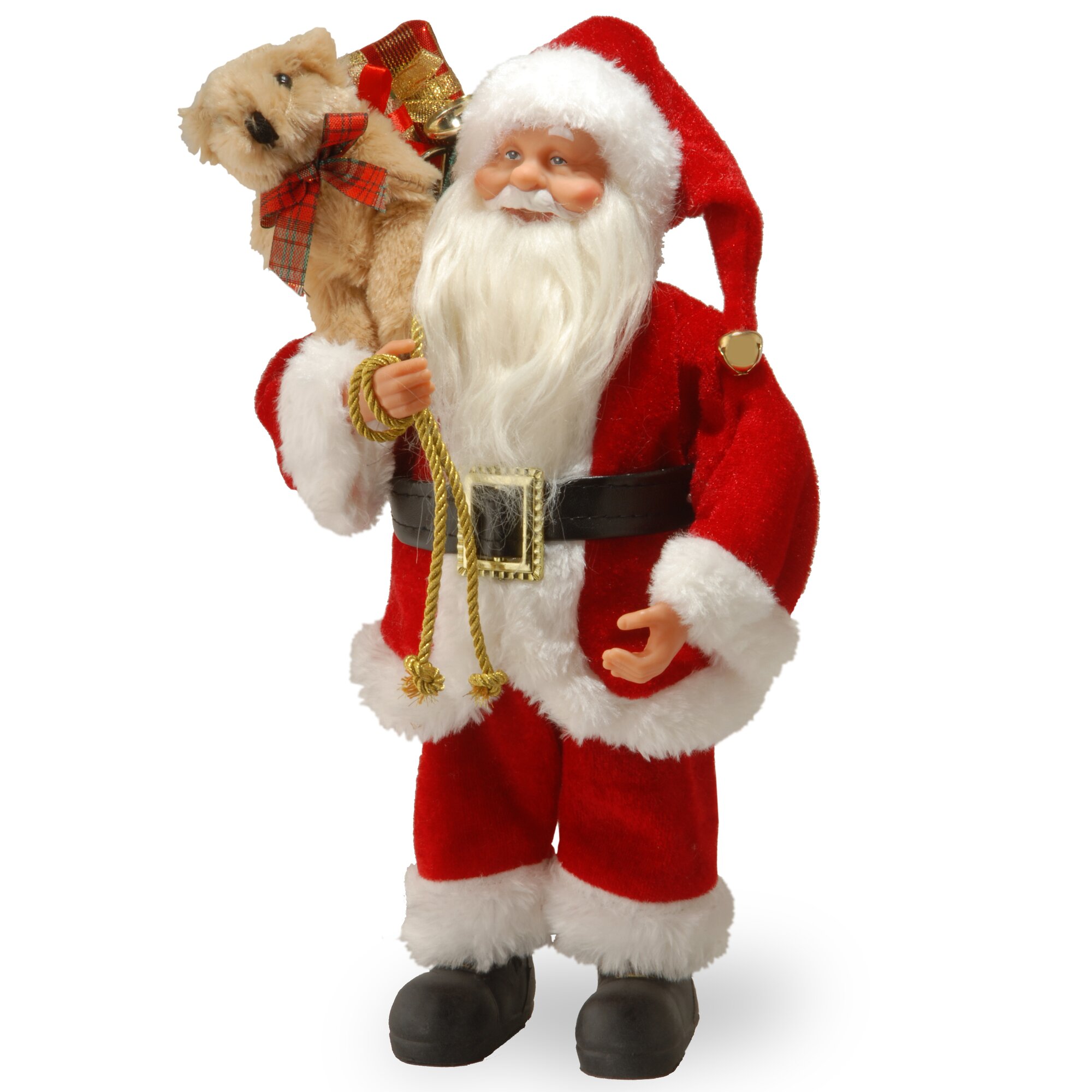 National Tree Co. Standing Santa Christmas Decoration & Reviews | Wayfair