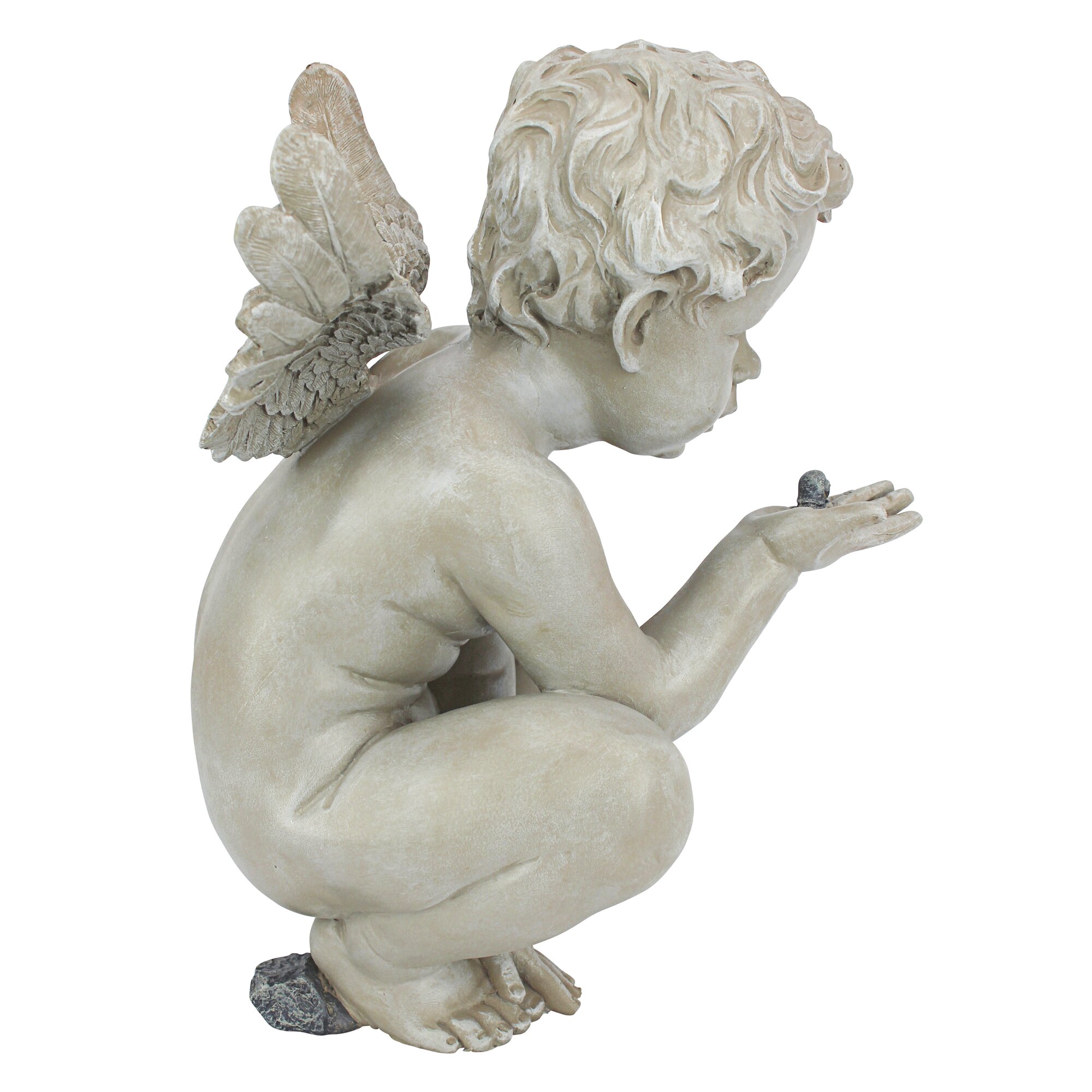 Design Toscano Life's Mysteries Cherub Statue & Reviews | Wayfair