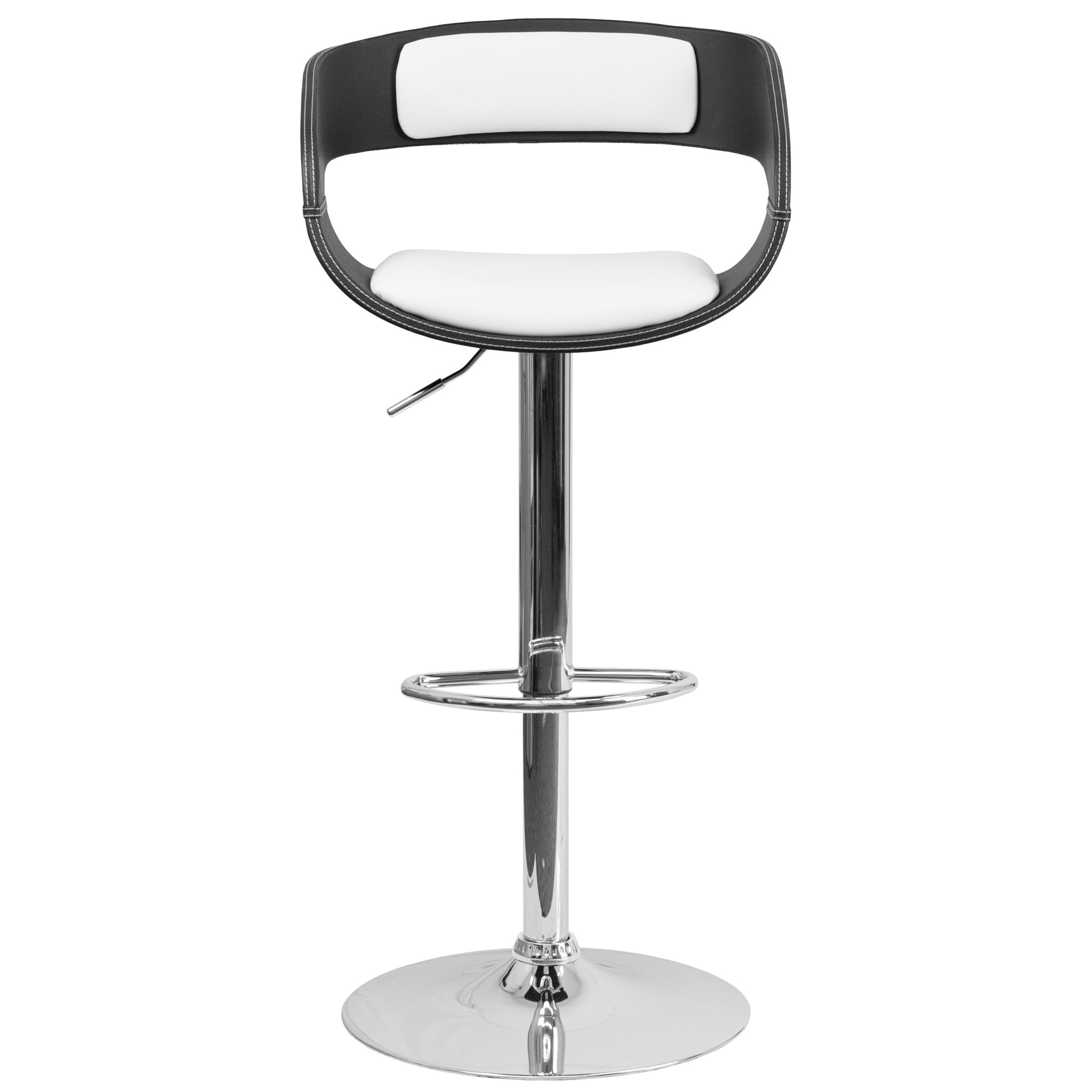 Adjustable Height Swivel Bar Stool & Reviews AllModern