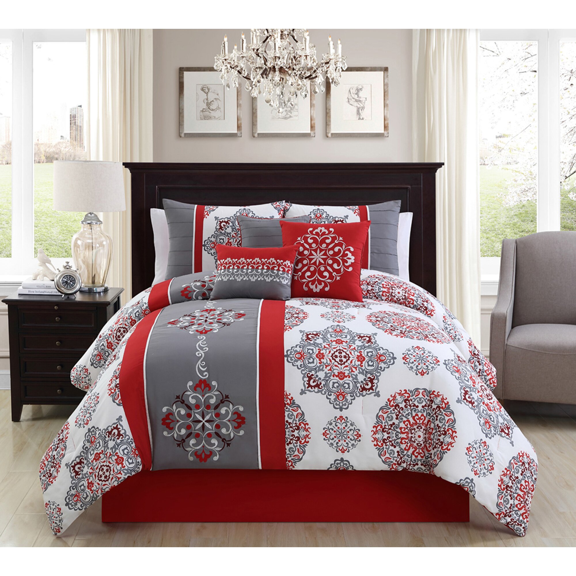 ElightHome 7 Piece Comforter Set & Reviews | Wayfair