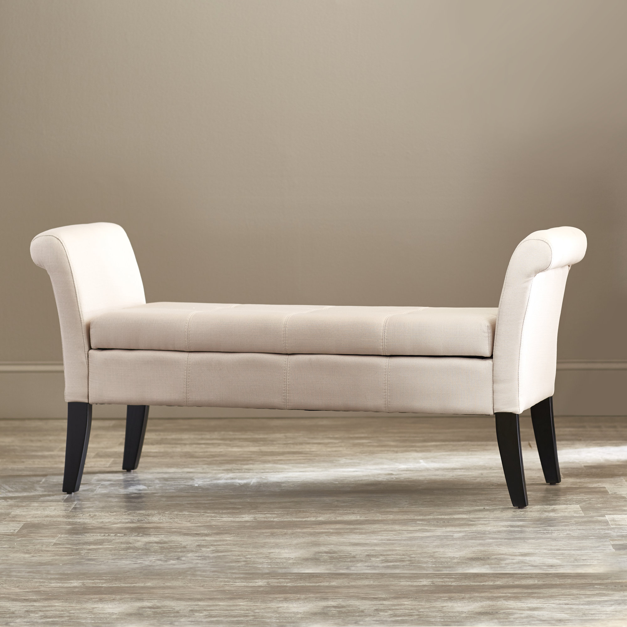 Kiara Upholstered Storage Bench & Reviews | Joss & Main