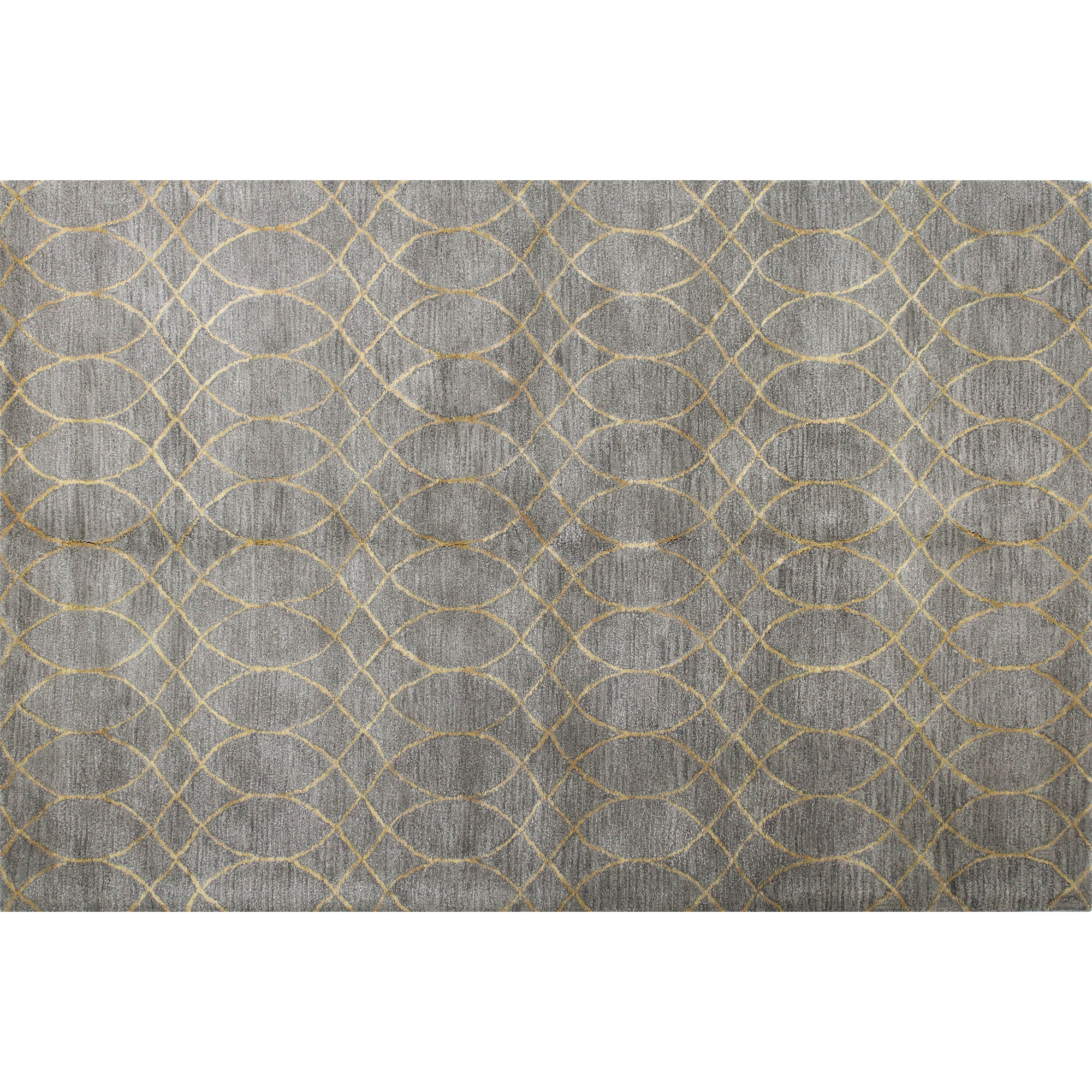 Quinn Grey Geometric HandTufted Area Rug & Reviews Joss & Main