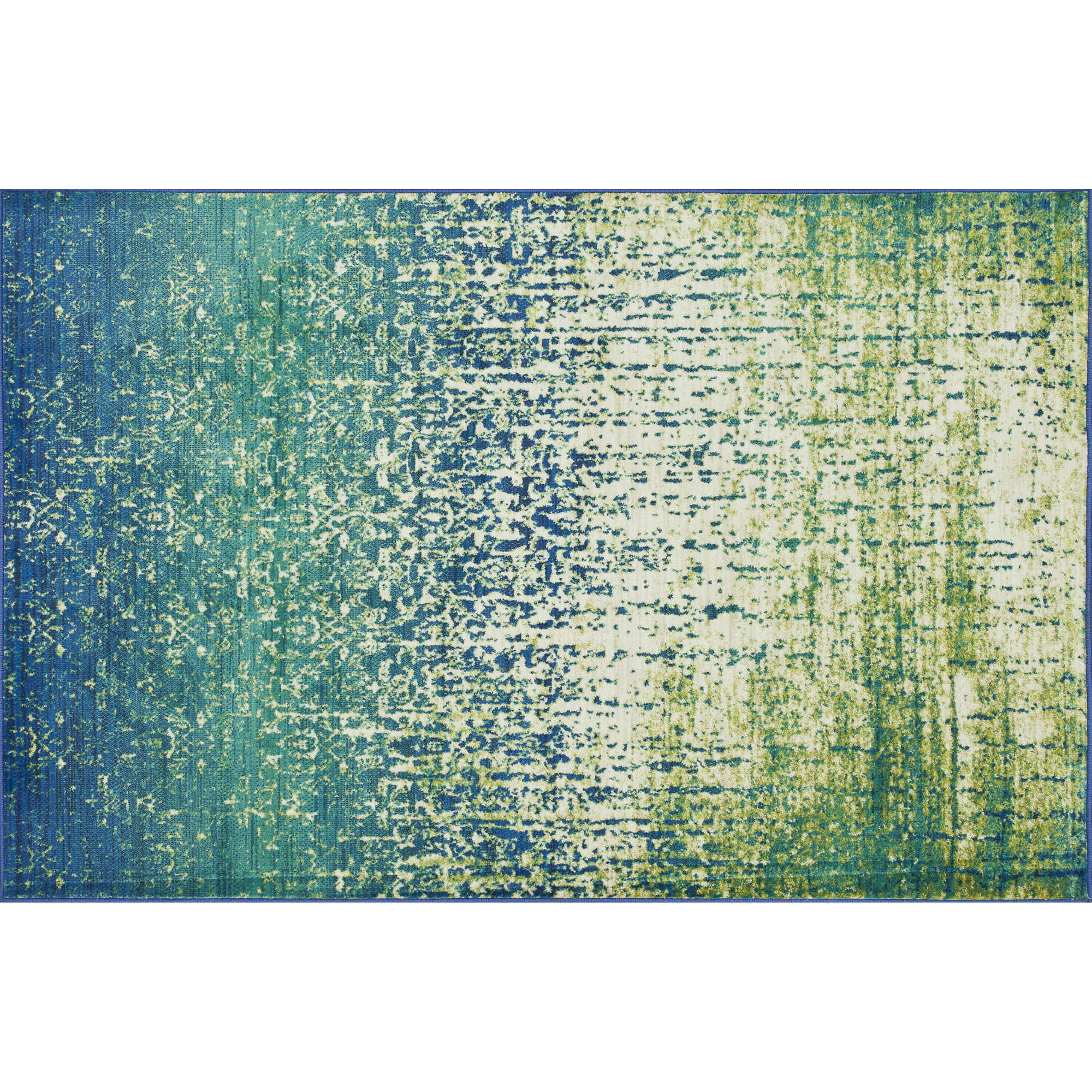 The Conestoga Trading Co. Regina Blue/Green Area Rug & Reviews Wayfair