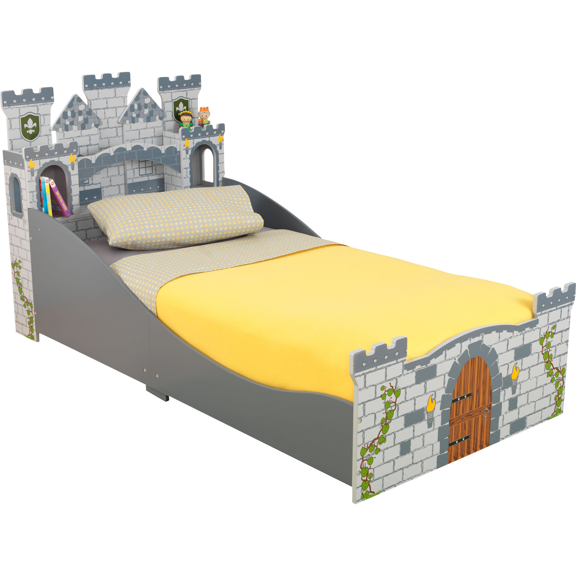 KidKraft Medieval Castle Convertible Toddler Bed & Reviews Wayfair