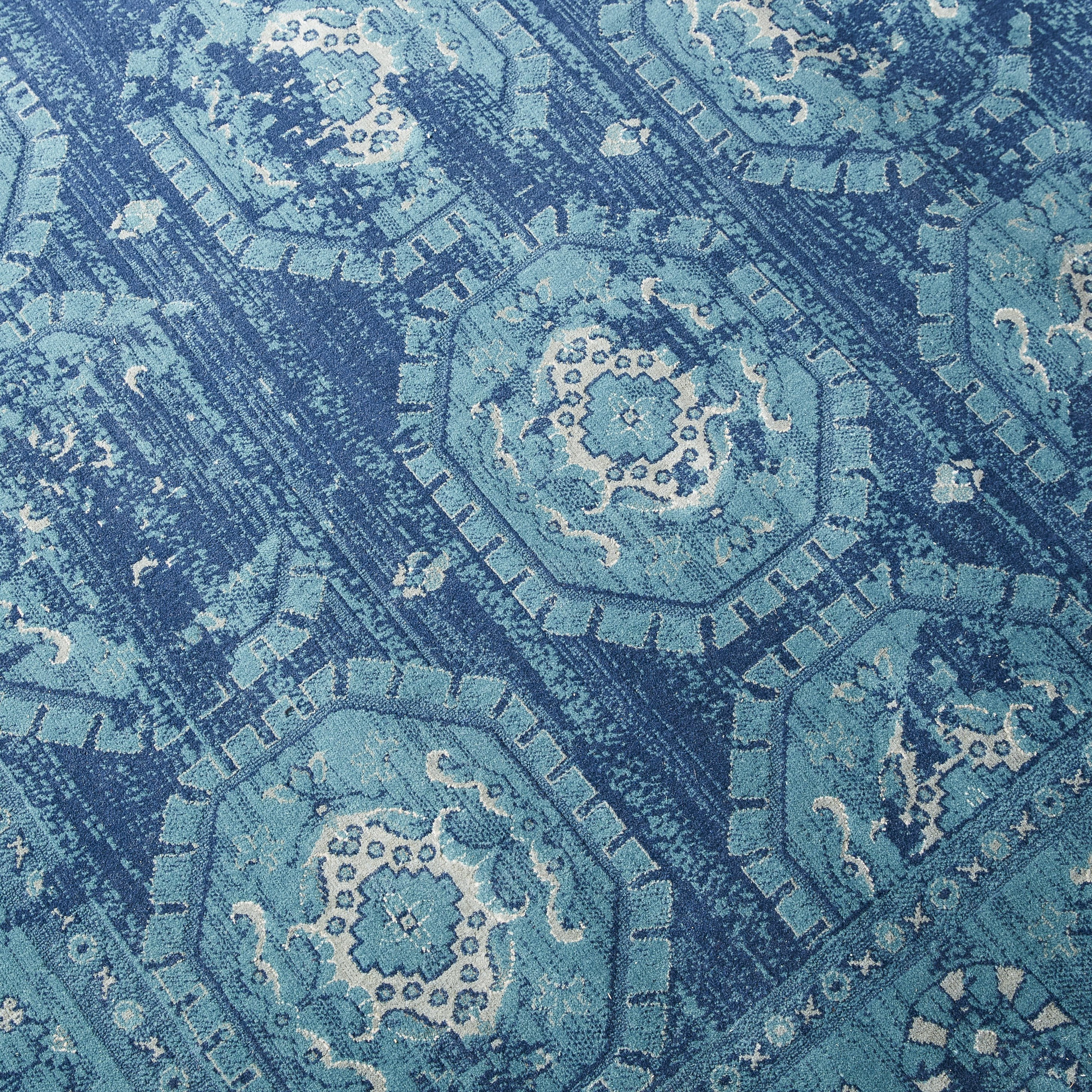 Loloi Rugs Journey Navy/Blue Area Rug & Reviews Wayfair