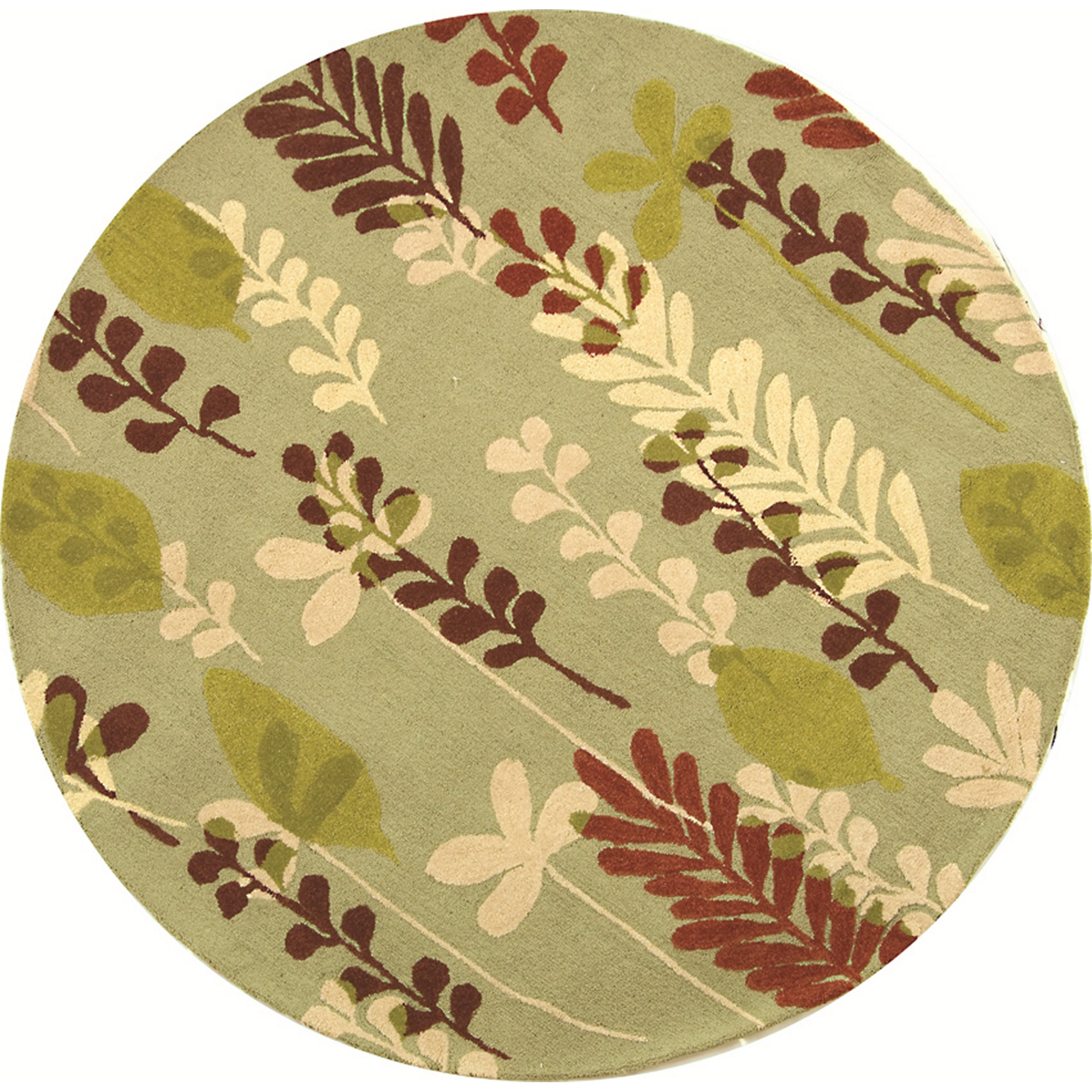 Safavieh Berkeley Fern/Ivory Area Rug Wayfair