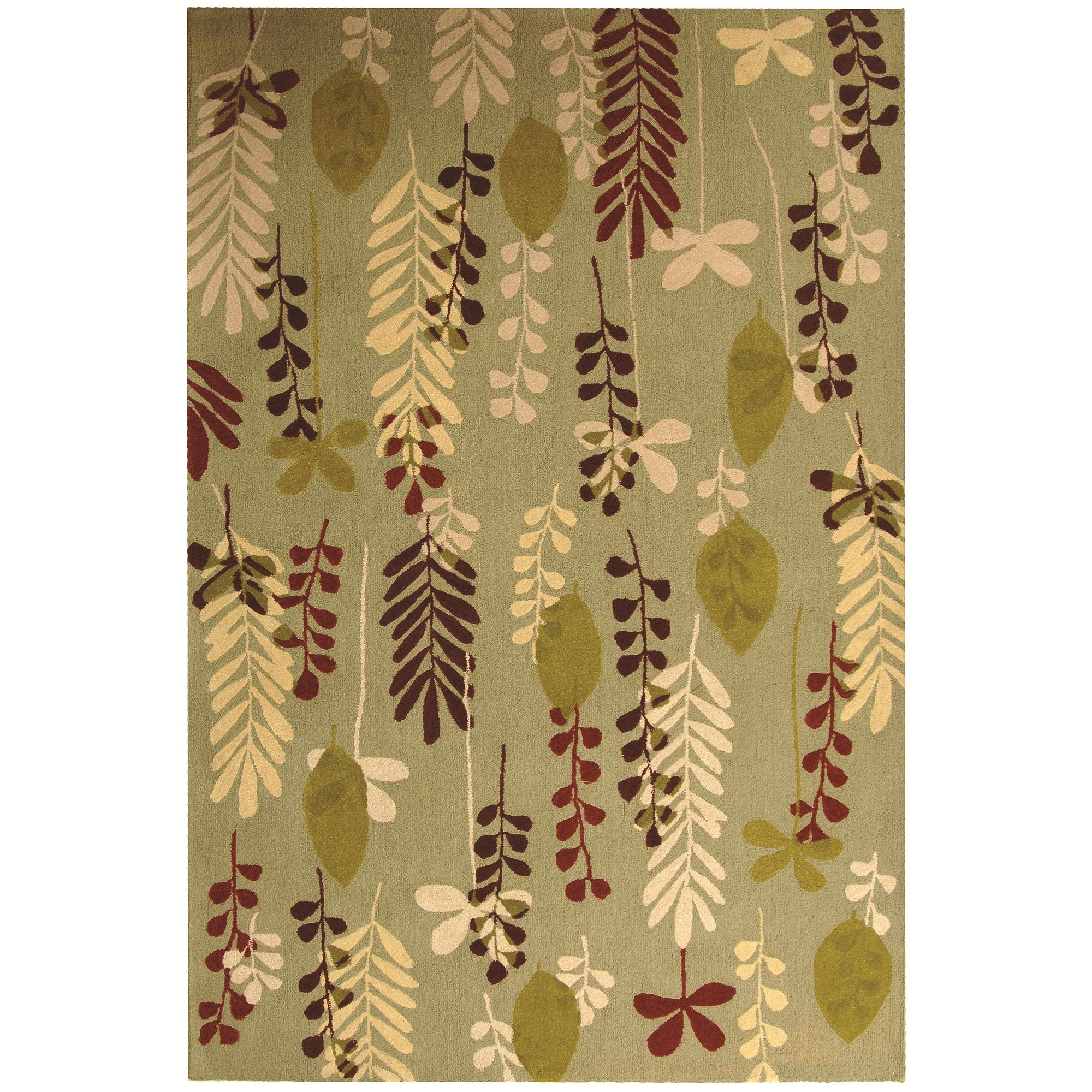 Safavieh Berkeley Fern/Ivory Area Rug Wayfair