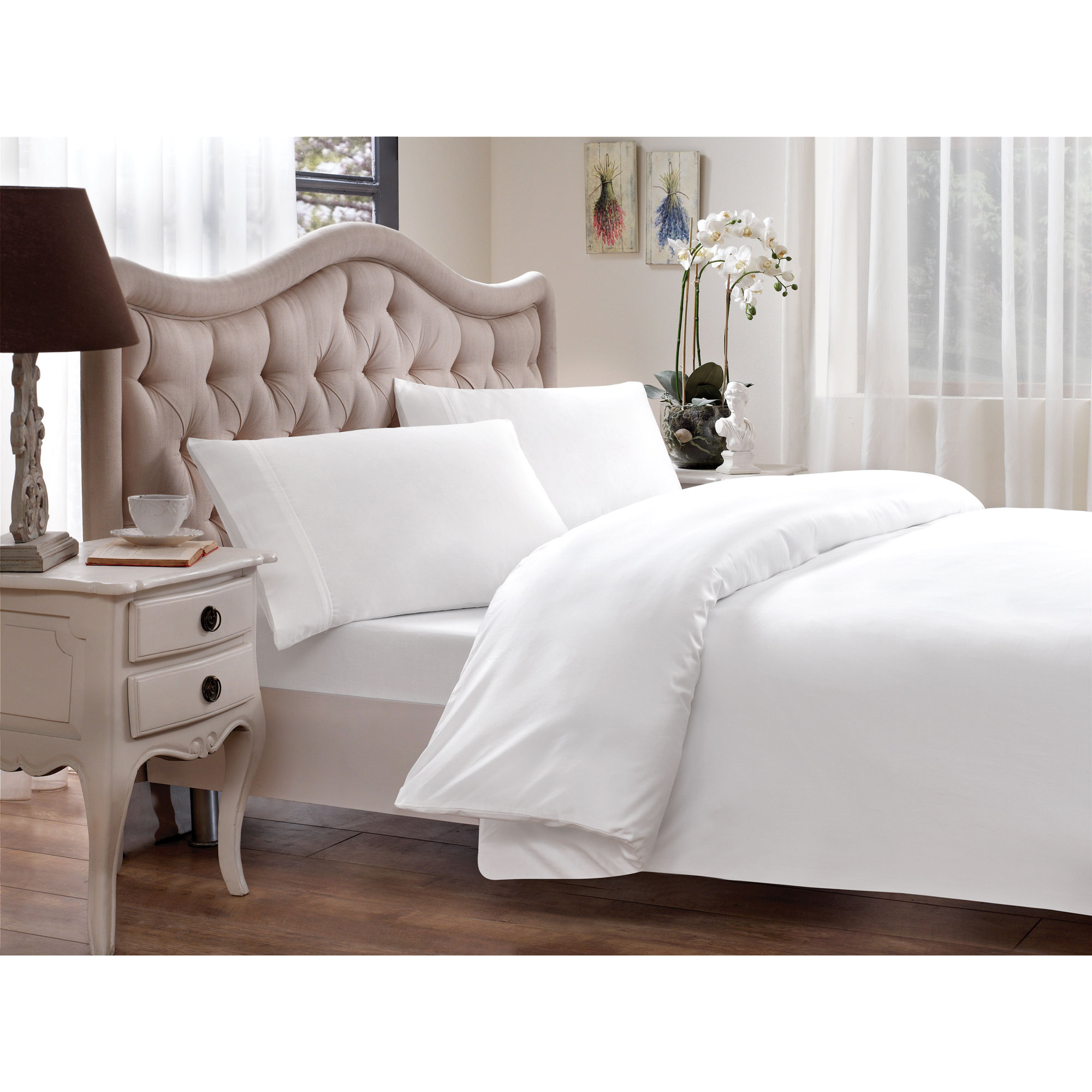 Brielle TencelLyocell Sateen 300 Thread Count Duvet Cover & Reviews