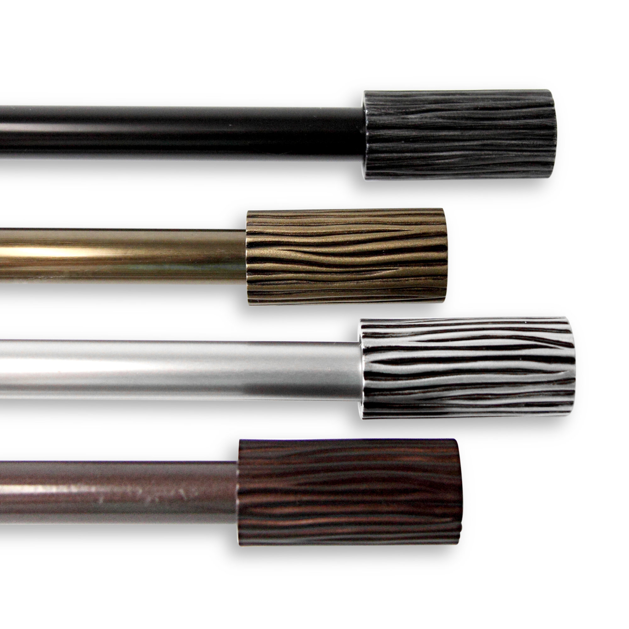 Rod Desyne Cedar Single Curtain Rod and Hardware Set & Reviews Wayfair