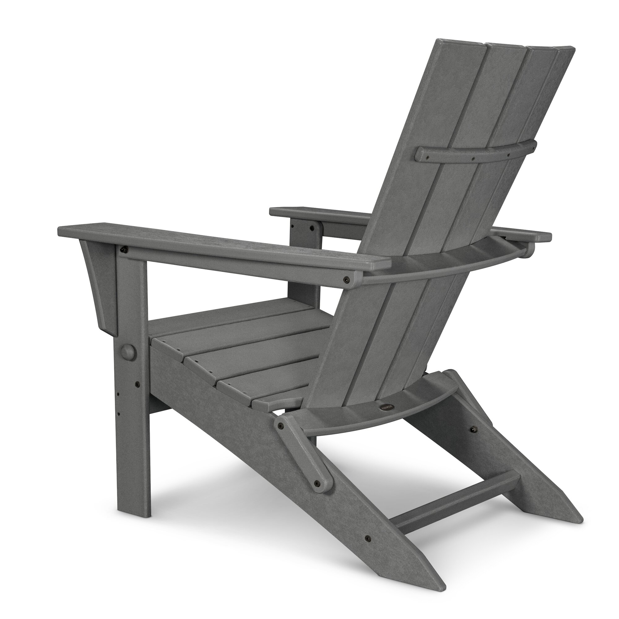 POLYWOOD Quattro Folding Adirondack Reviews Wayfair   Quattro Folding Adirondack 