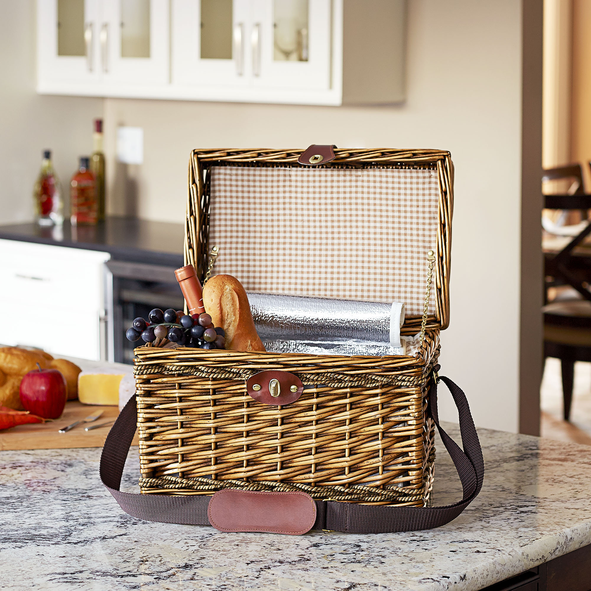 Household Essentials Portland Picnic Basket Cooler Wayfair
