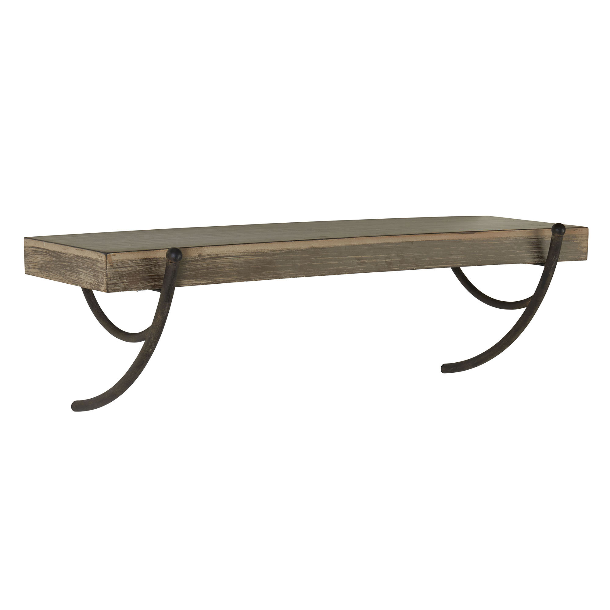 Folding Wood Wall Shelf & Reviews AllModern