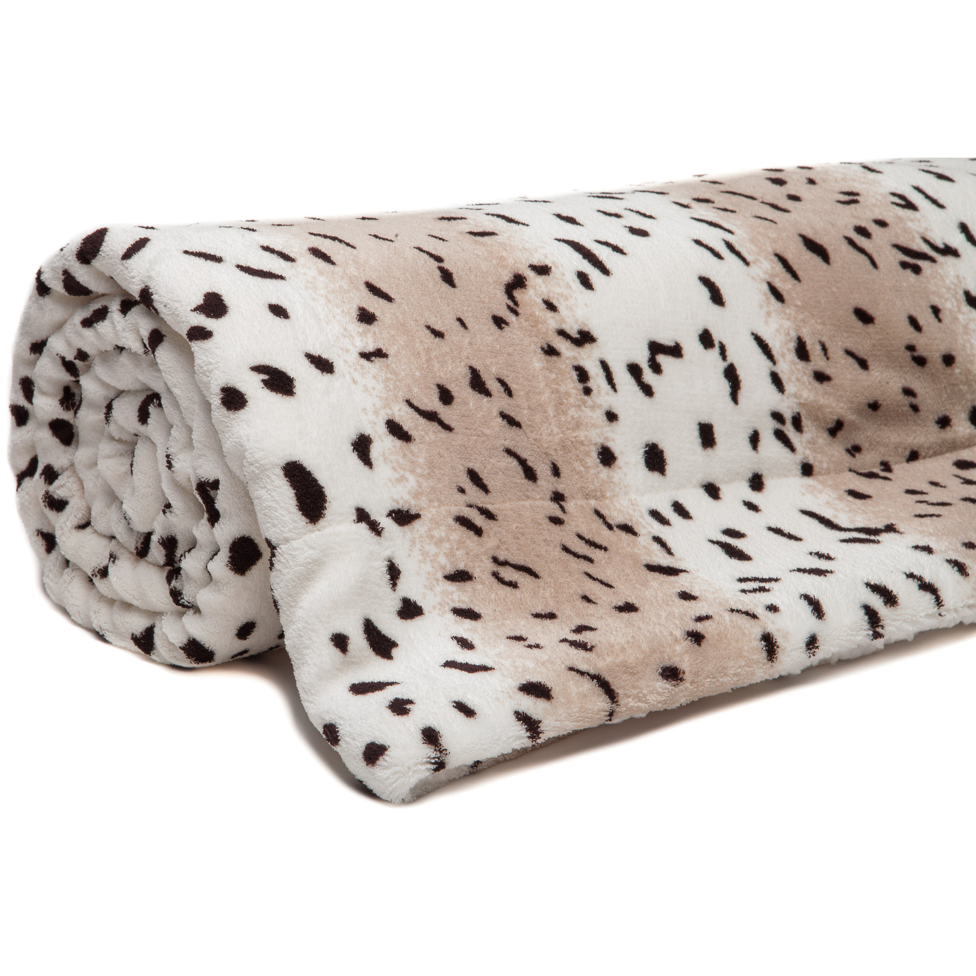 Chanasya Leopard Print Super Soft Cozy Sherpa Throw Blanket & Reviews Wayfair