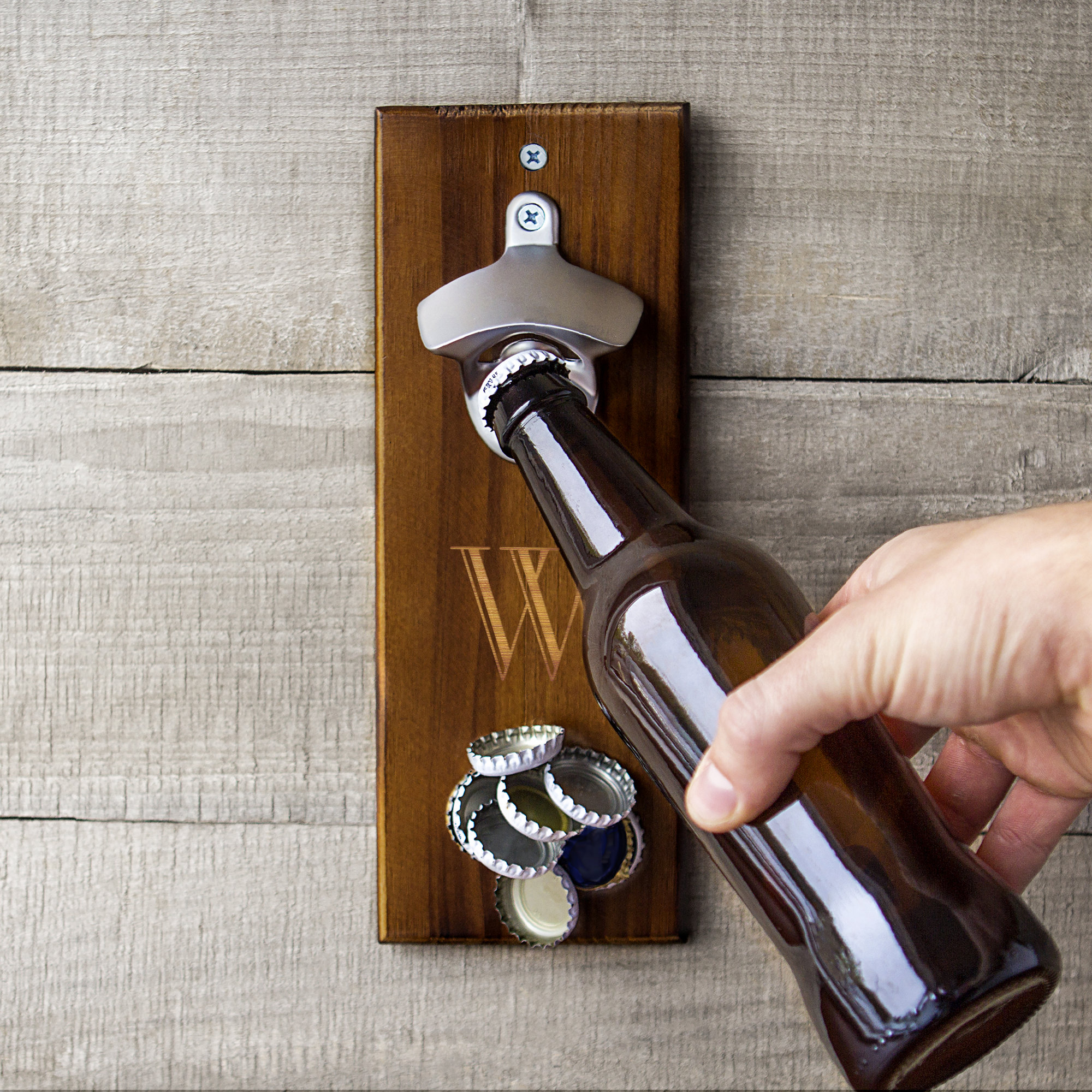 Cathys Concepts Personalized Wall Mount Bottle Opener & Reviews Wayfair
