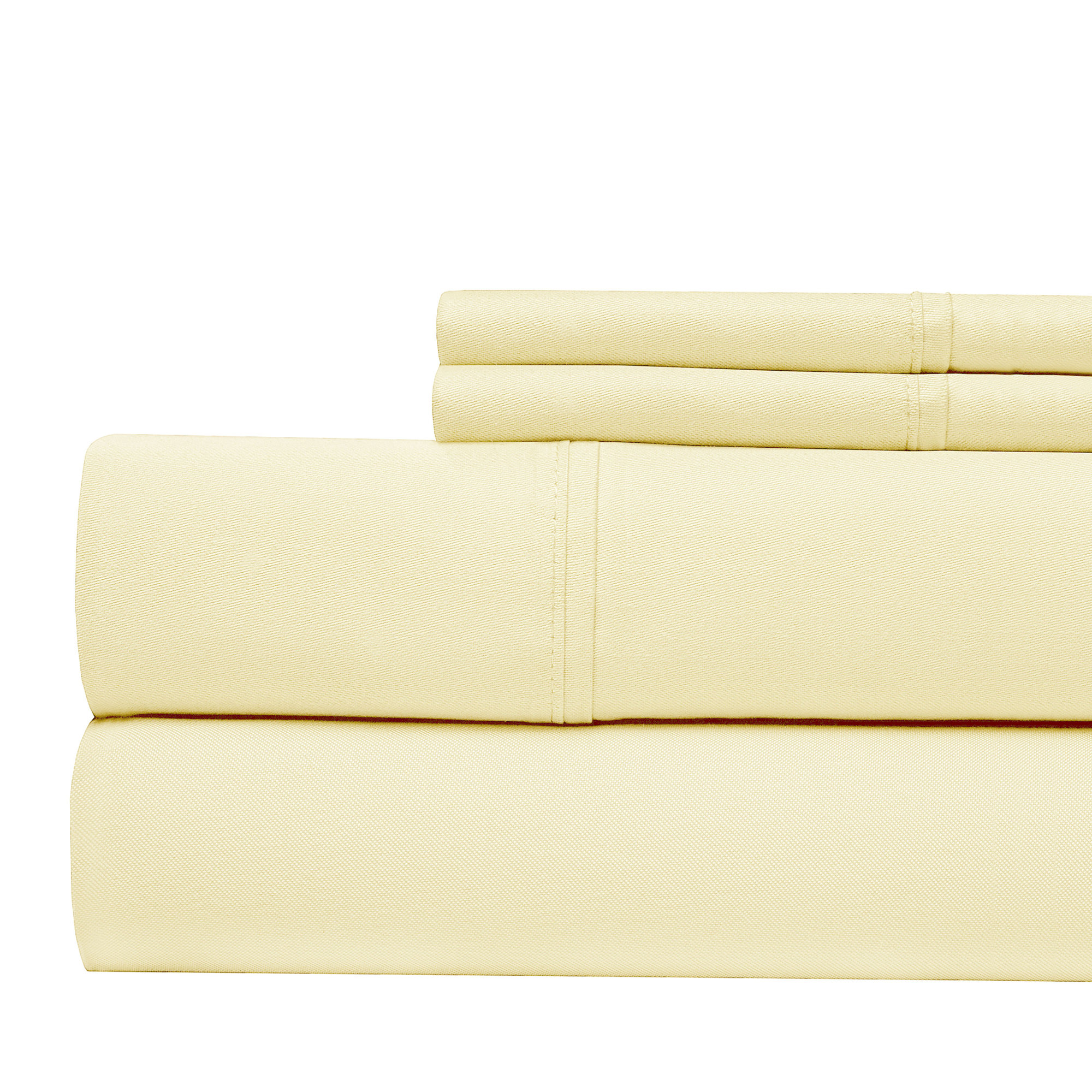Aspire Linens 300 Thread Count 4 Piece Sheet Set & Reviews Wayfair
