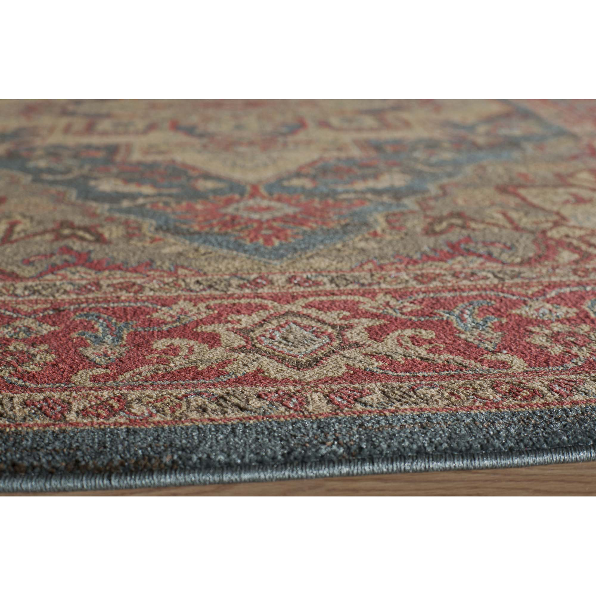 Birch Lane™ Othello Red/Navy Area Rug & Reviews Wayfair