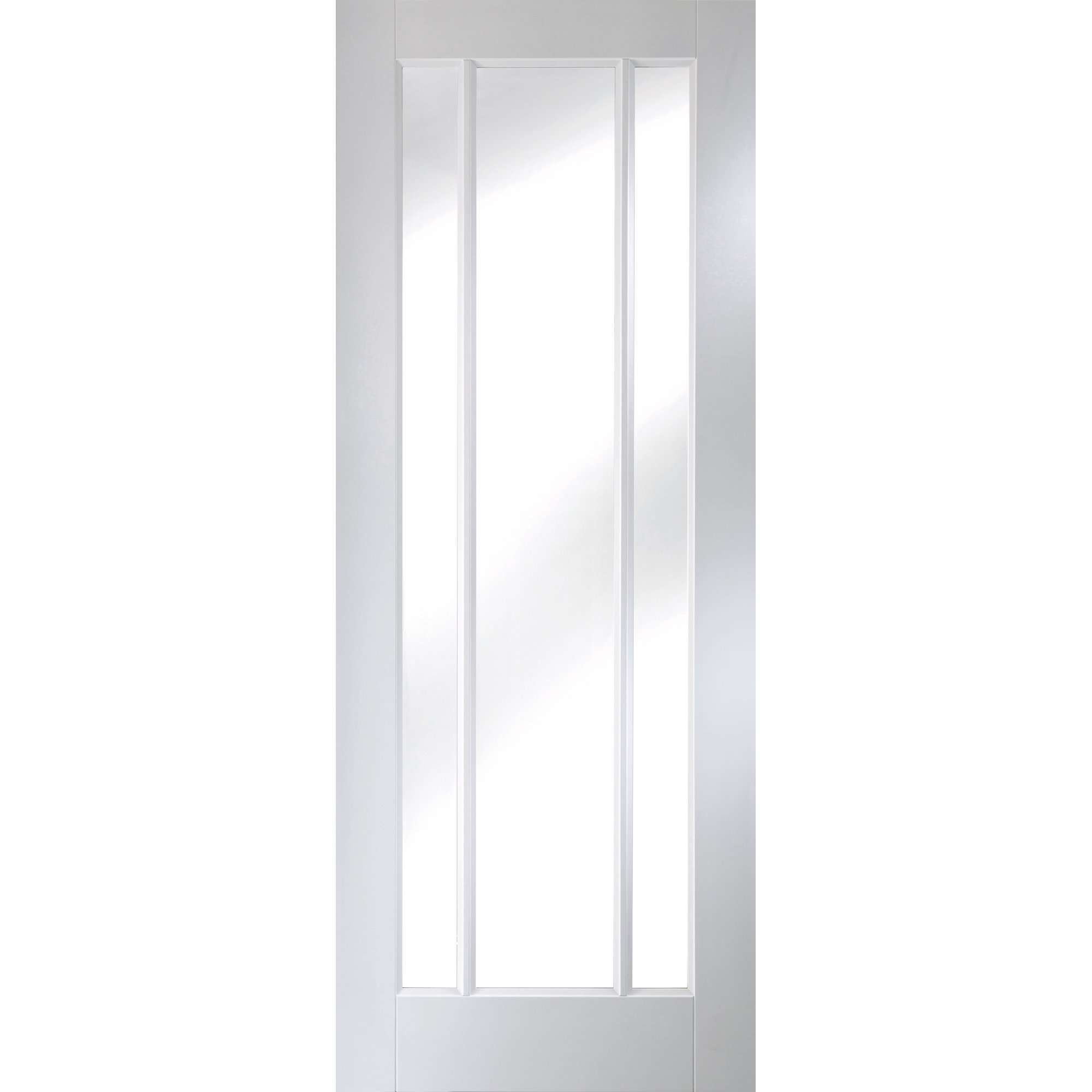 Jeld Wen Worcester 3 Panel White Glazed Internal Door & Reviews