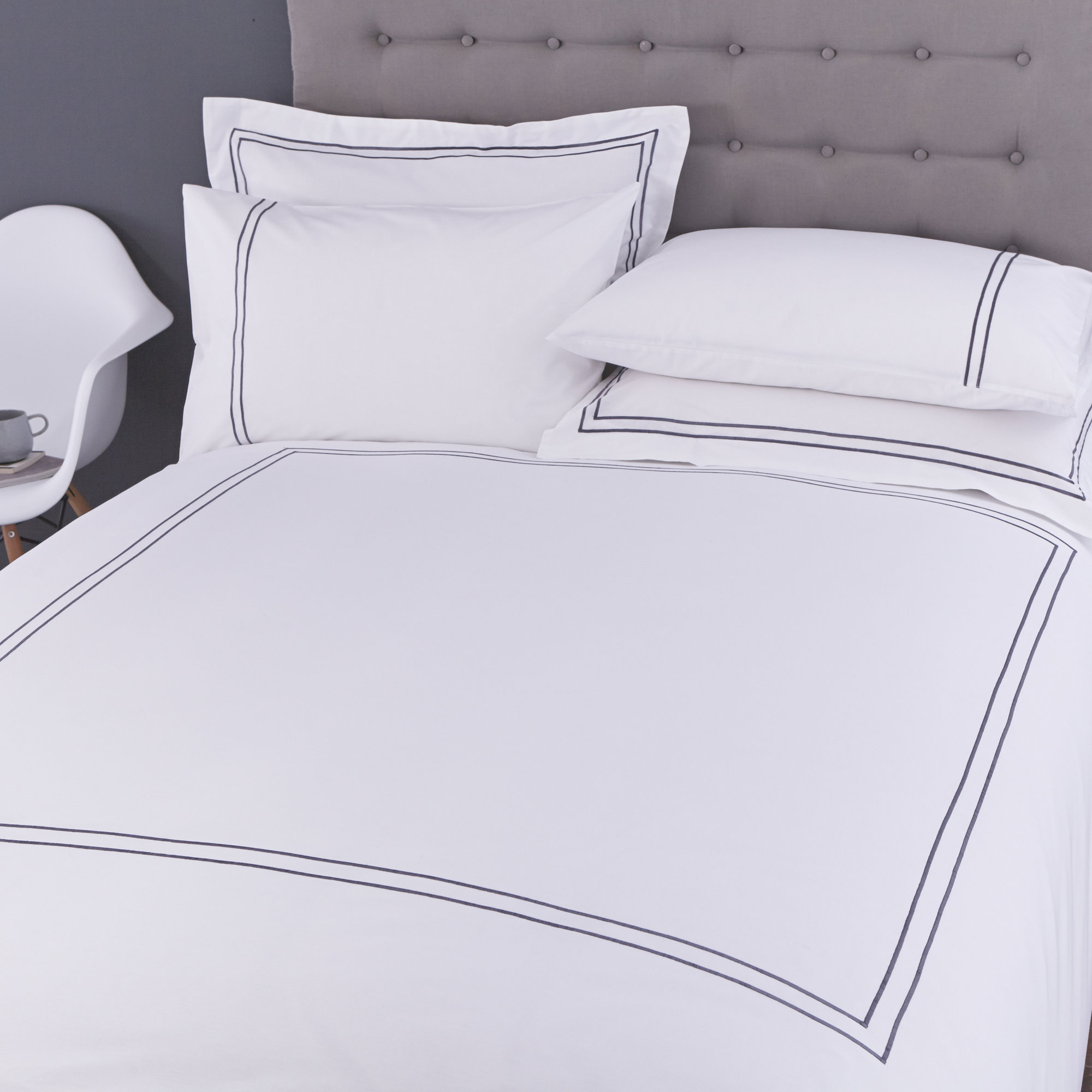 Charlotte Thomas Mayfair 100 Cotton Duvet Set & Reviews Wayfair.co.uk