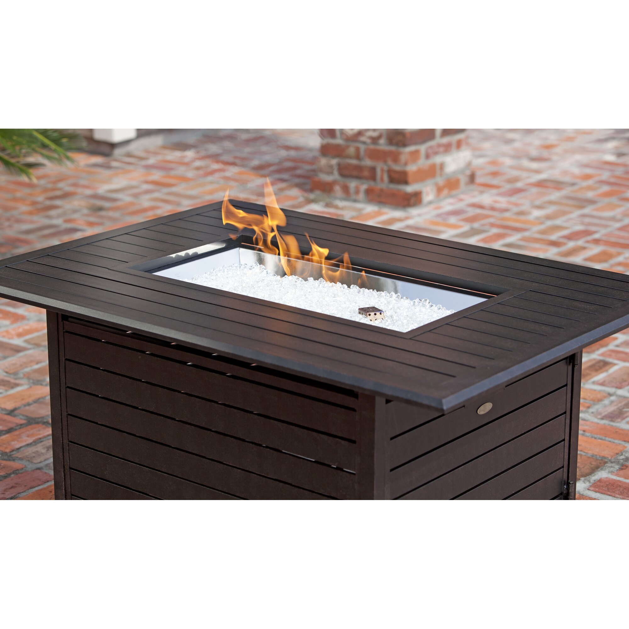 Fire Sense Extruded Aluminum Propane Fire Pit Table & Reviews | Wayfair