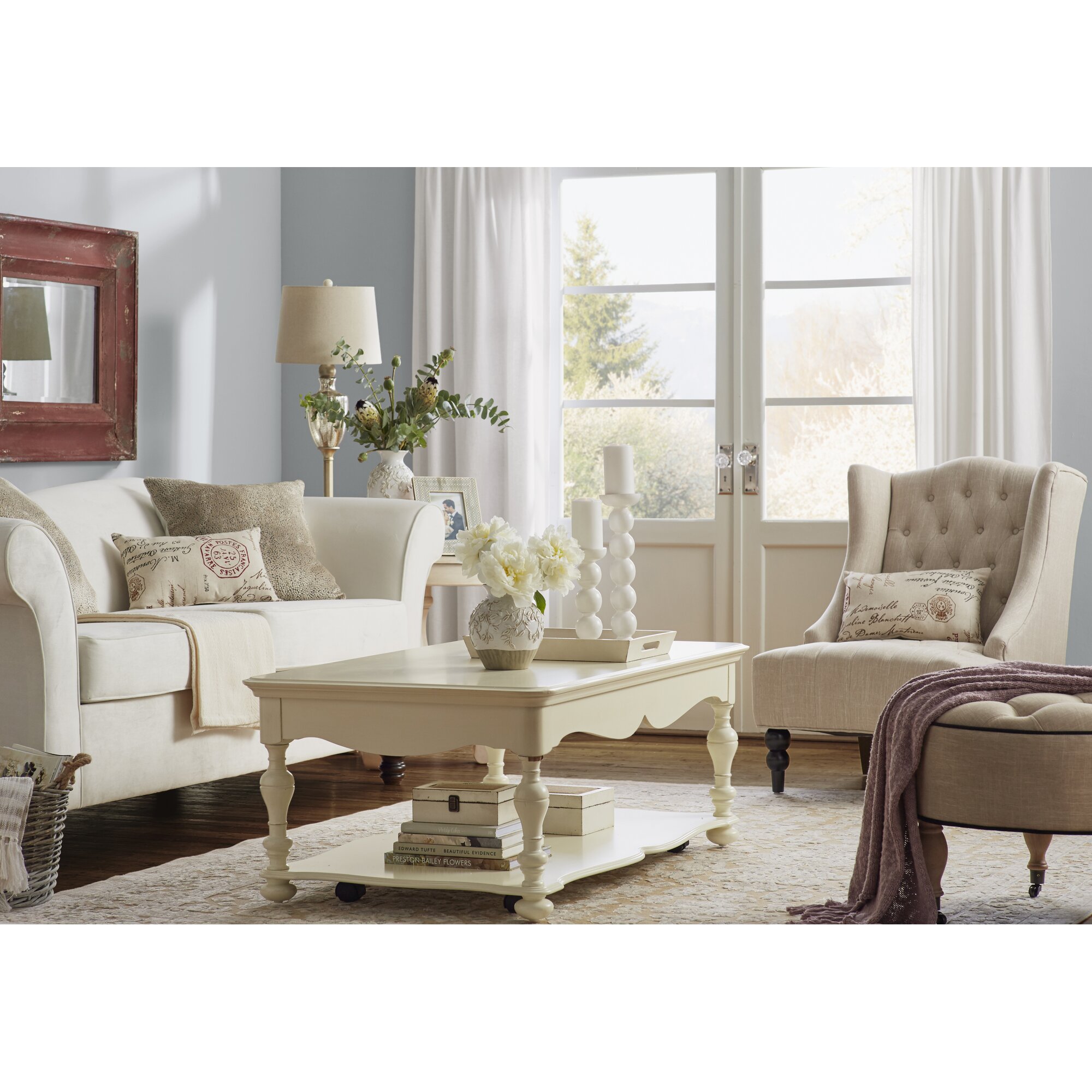 Juliette tufted accent chair