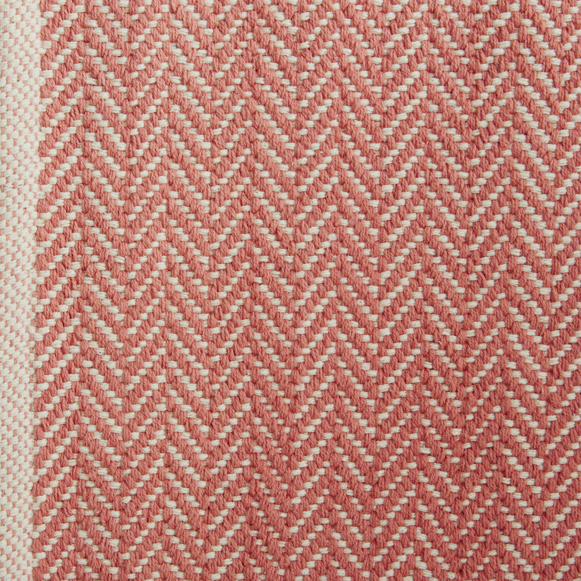 Dash and Albert Rugs Herringbone Hand Woven Pink Area Rug & Reviews Wayfair