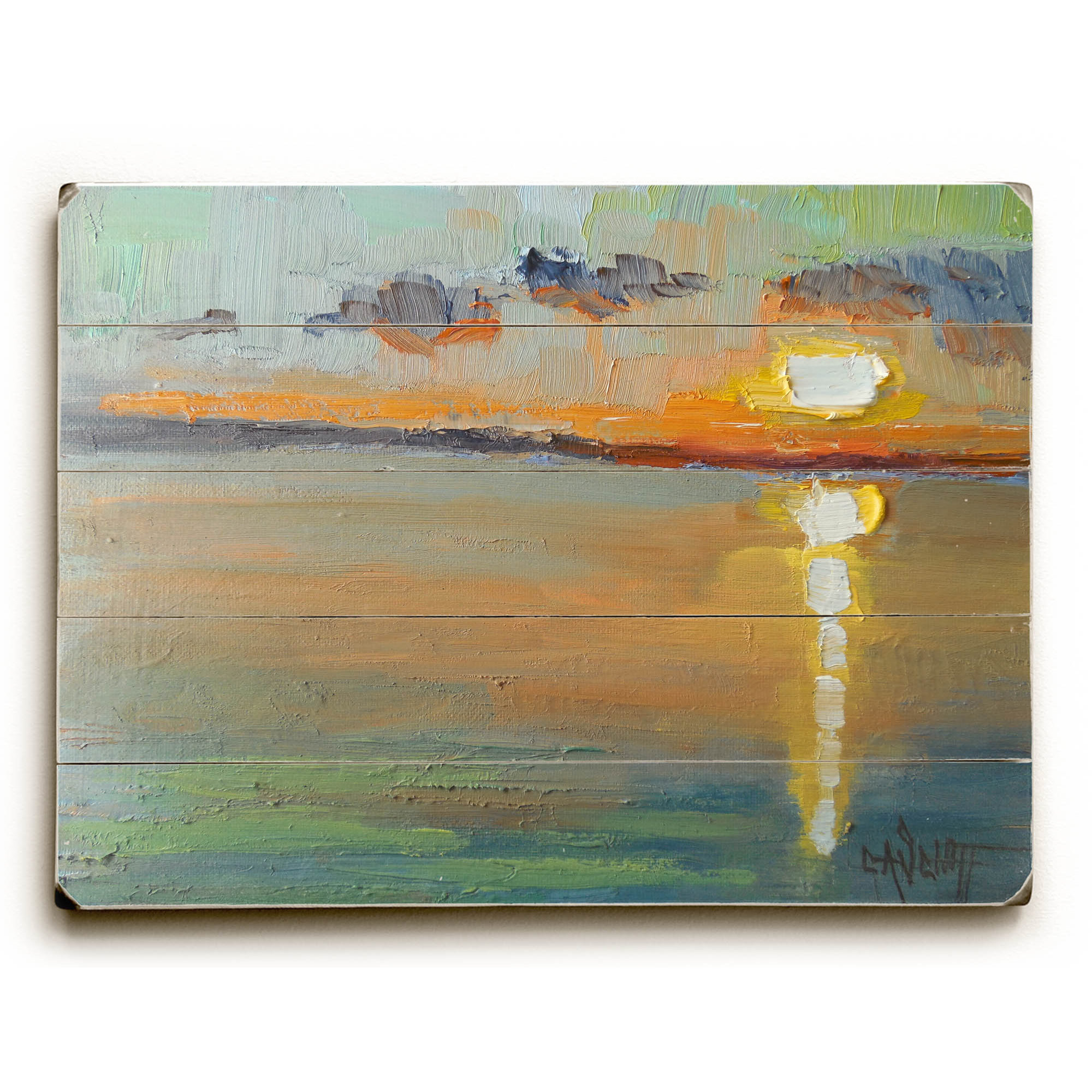Beachcrest Home Abstract Sunset Wall Art & Reviews Wayfair.ca