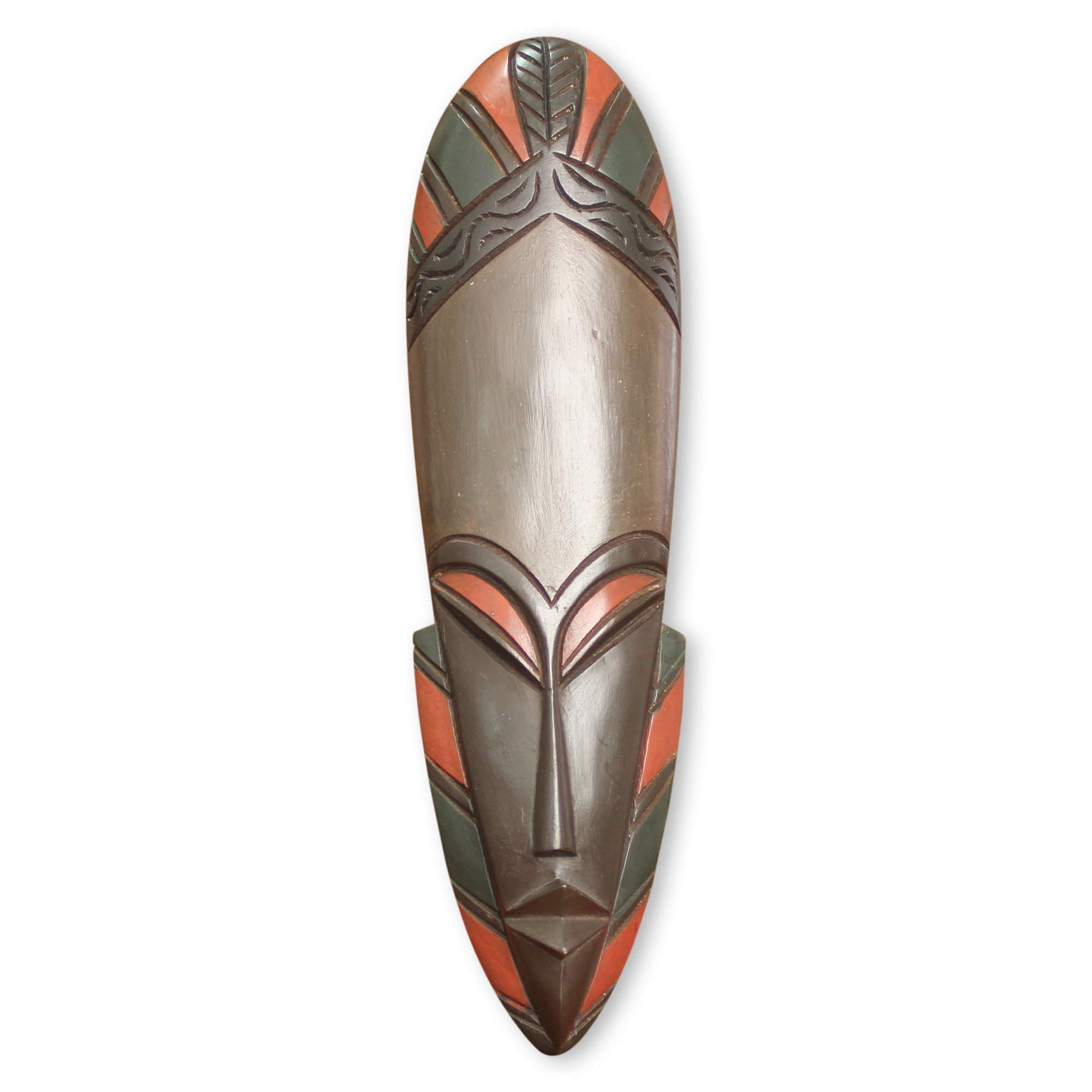 Novica Deka Handmade Tribal Mask Wall Décor Wayfair