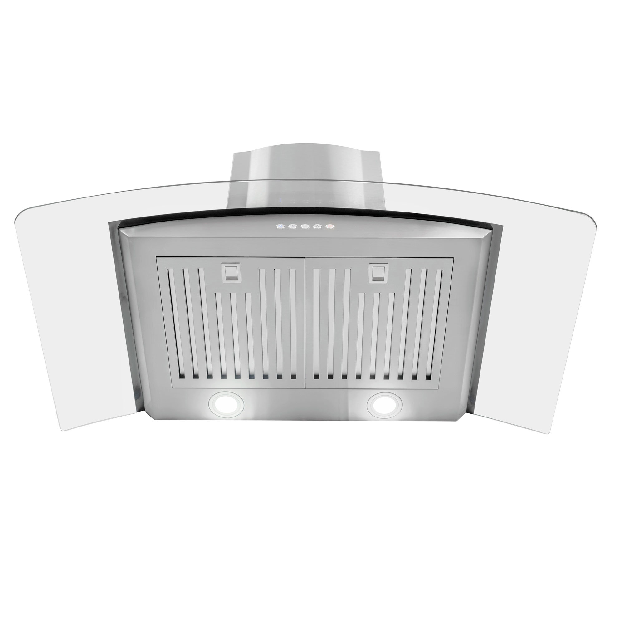 Cosmo 36" 760 CFM Ductless Wall Mount Range Hood in Stainless Steel