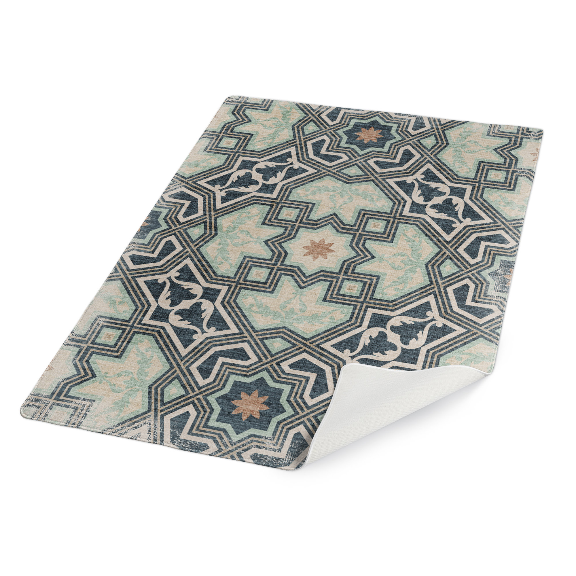 Kavka Burlington Nomad Green Area Rug & Reviews Wayfair