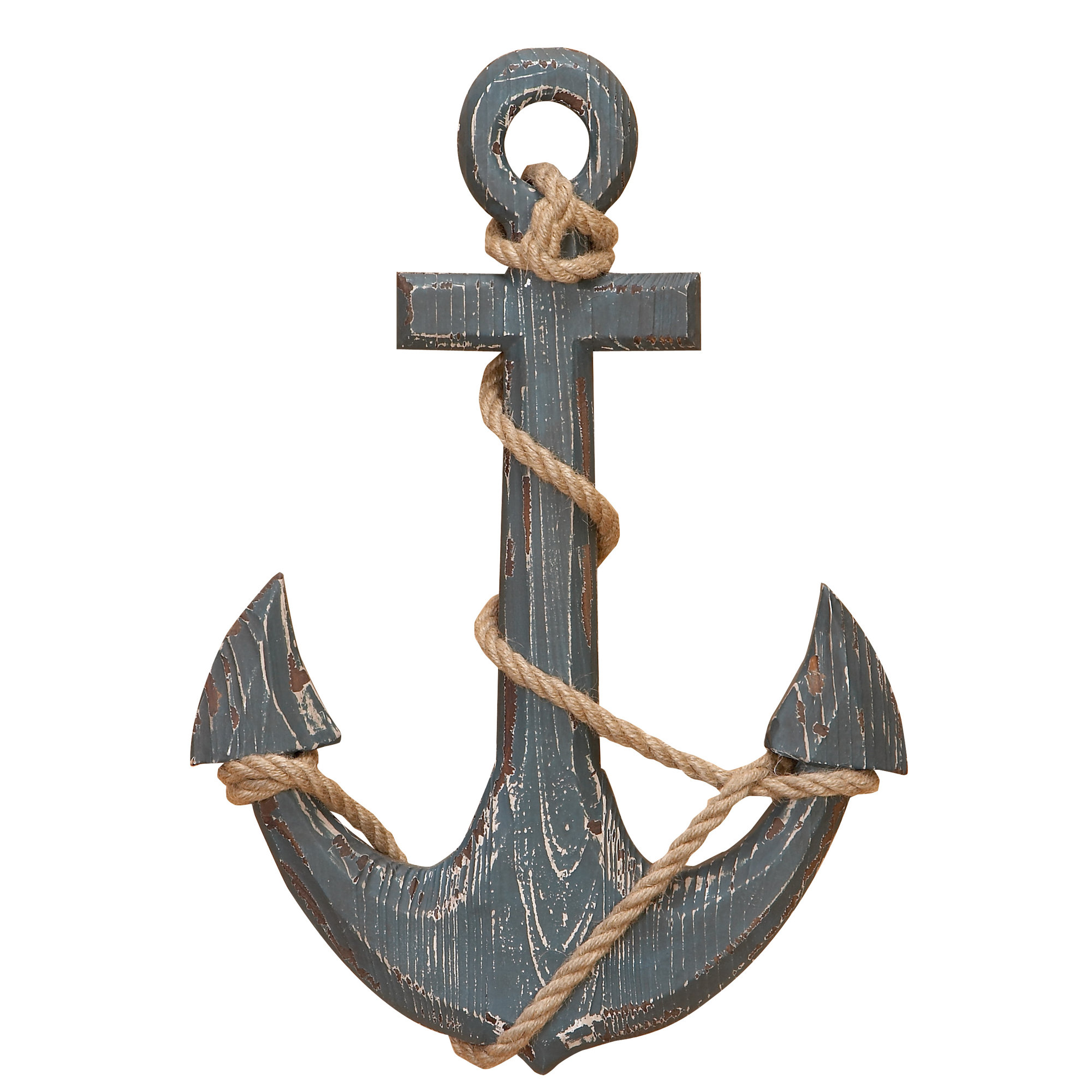 ABCHomeCollection Wood Anchor Wall Décor & Reviews Wayfair