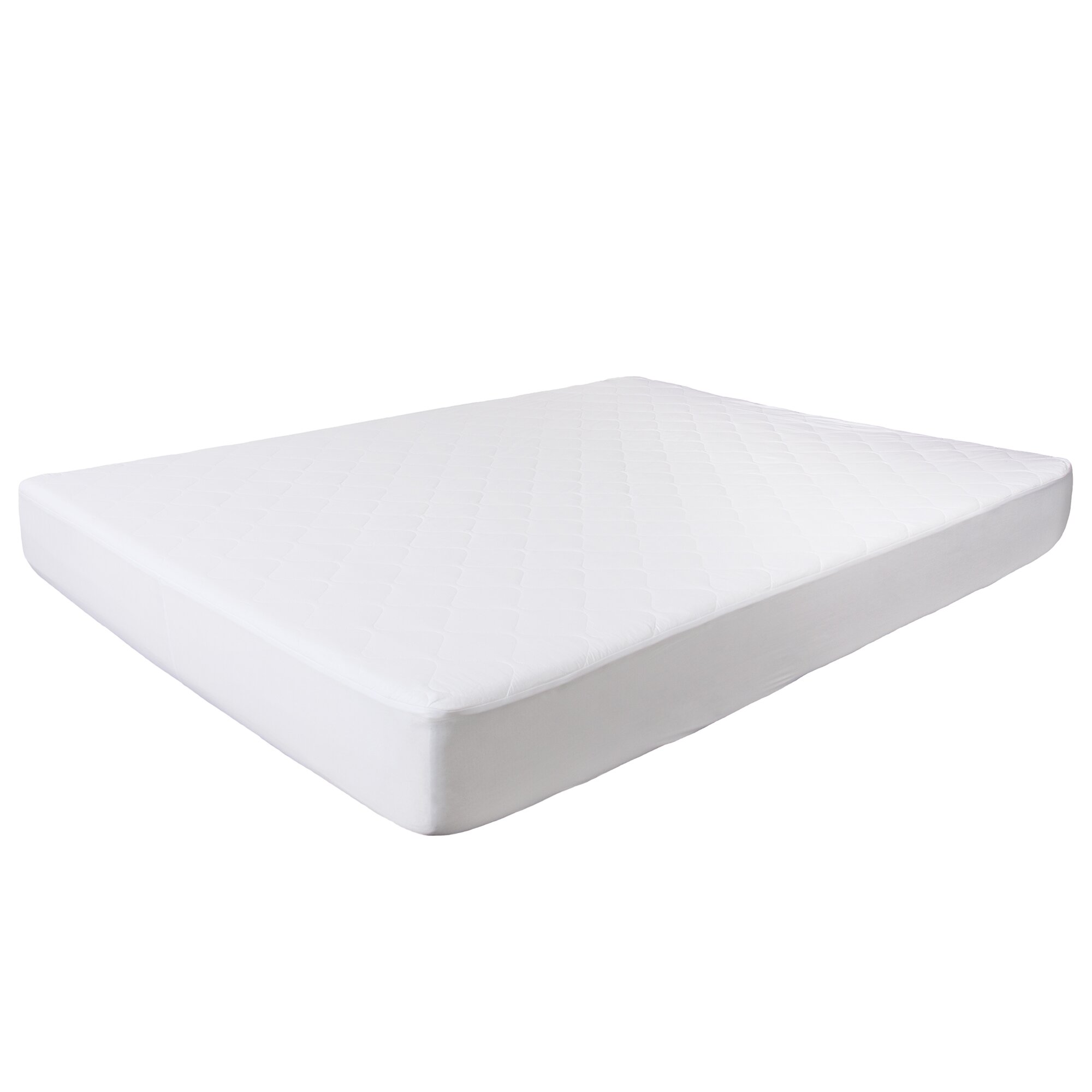 Bluestone Cotton Fitted Mattress Pad & Reviews | Wayfair