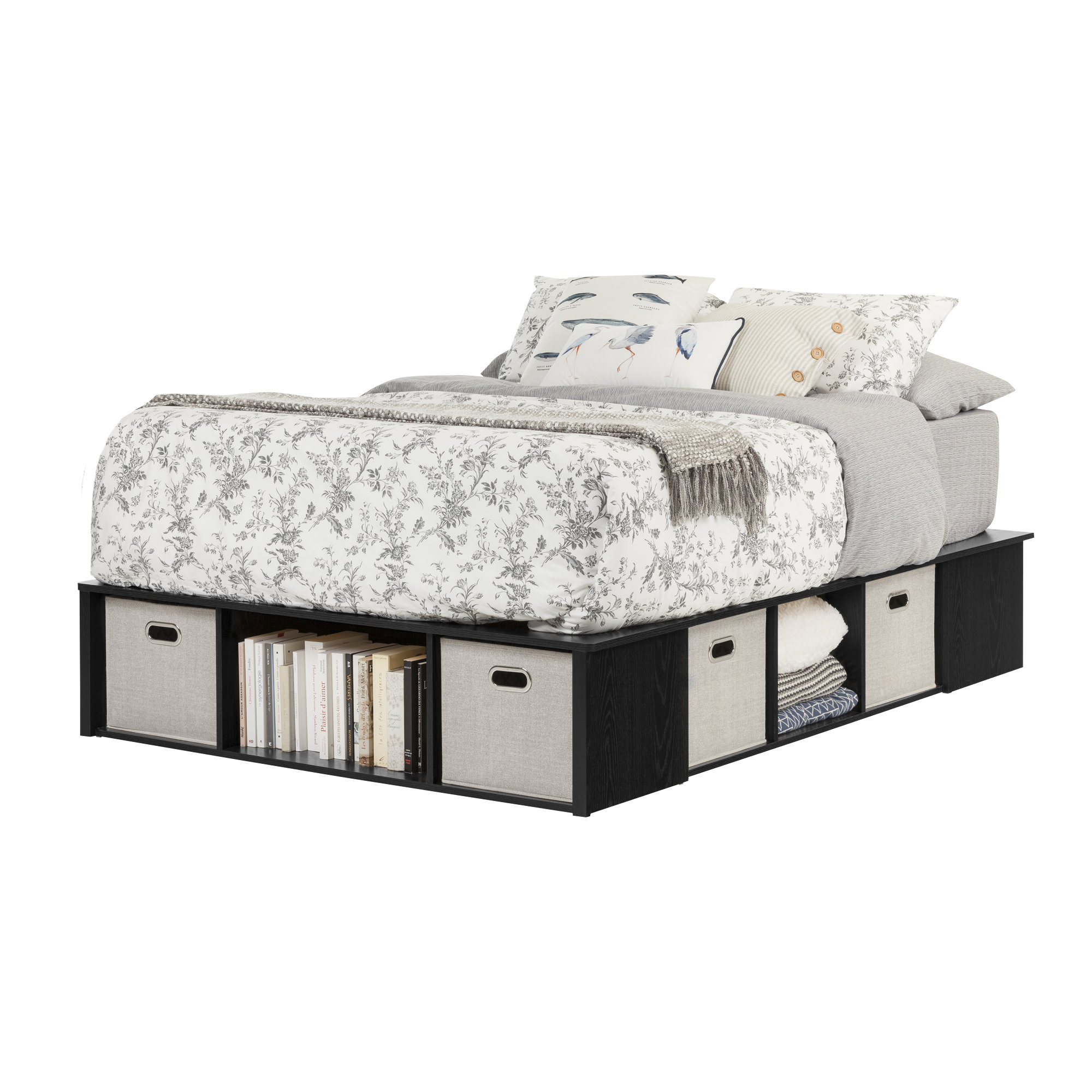 South Shore Platform Bed & Reviews Wayfair