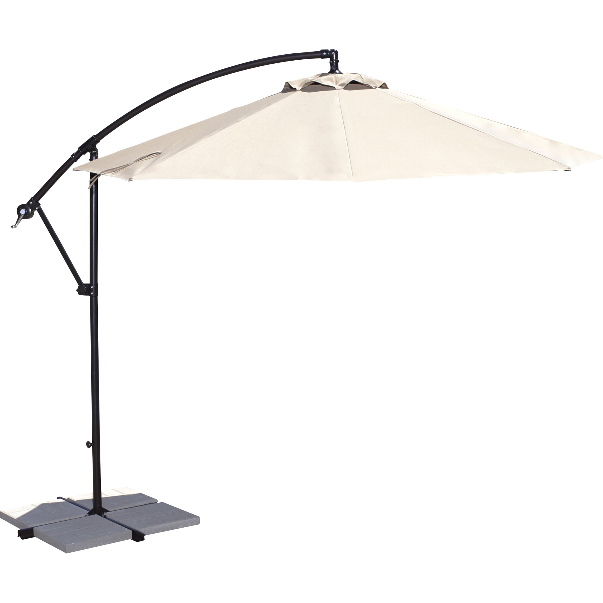 Blue Wave 10' Cantilever Umbrella & Reviews | Wayfair