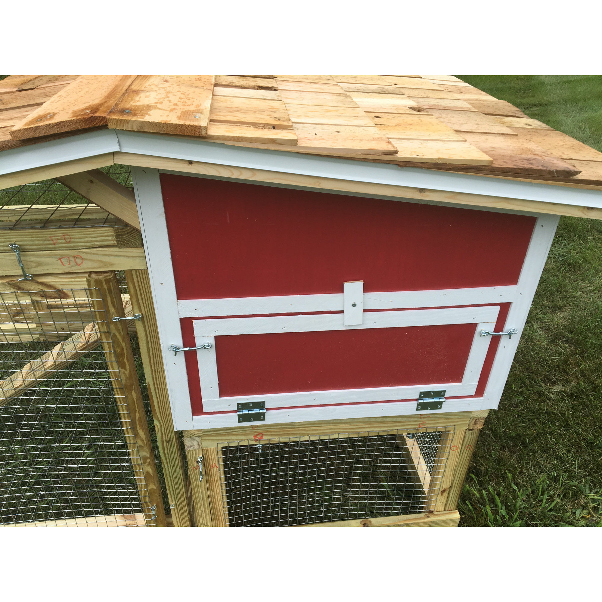 NaptownChickens The Bertha Chicken Coop with Nesting Box 