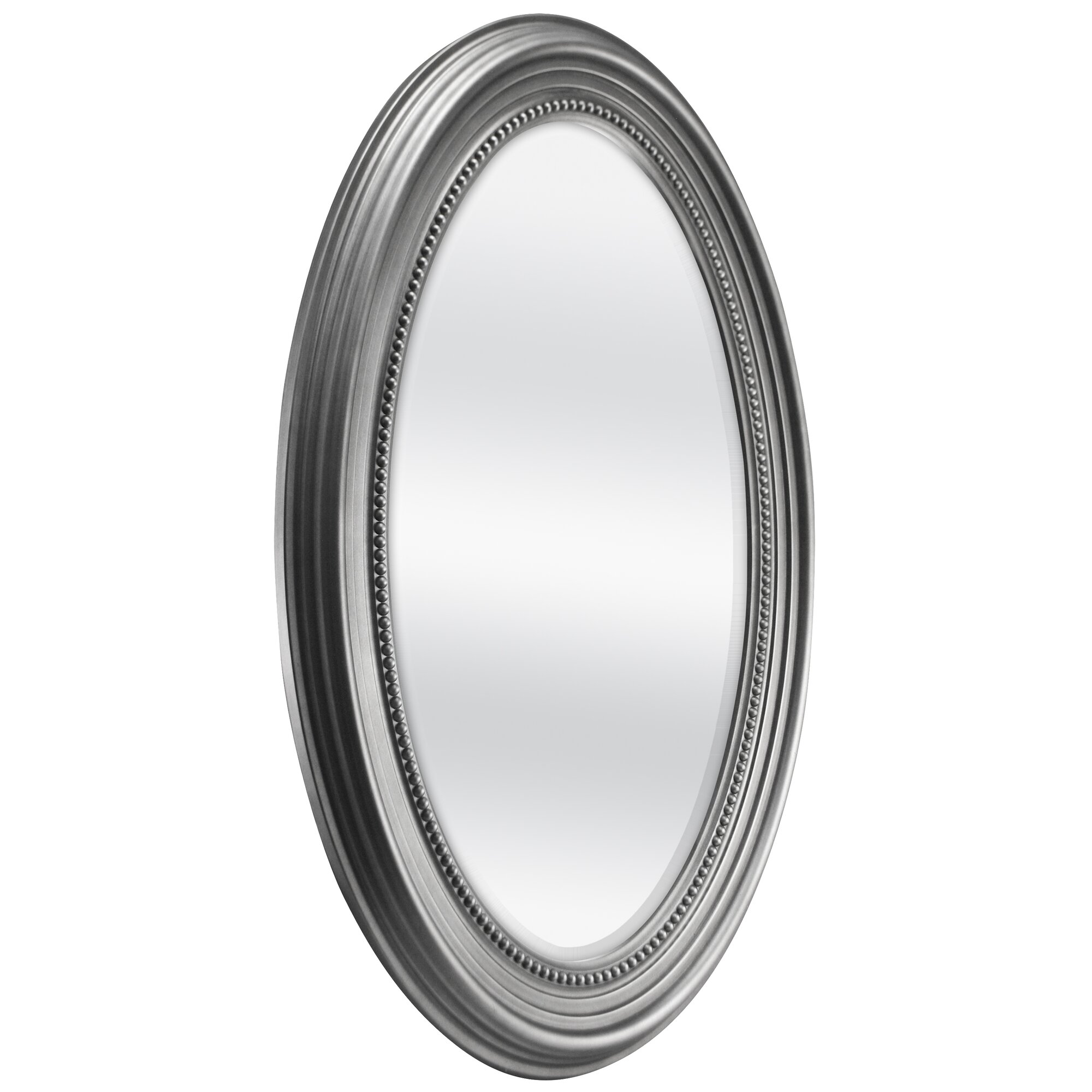 MCSIndustries Beaded Oval Mirror & Reviews | Wayfair