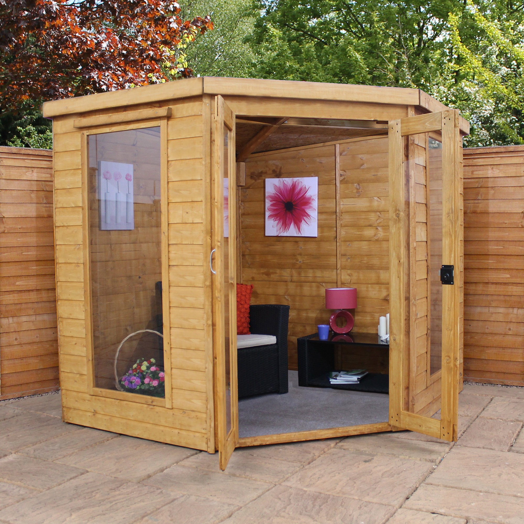 Mercia Garden Products 7 x 7 Corner Summerhouse & Reviews ... Facebook is showing information to help you better understand the purpose of a page.