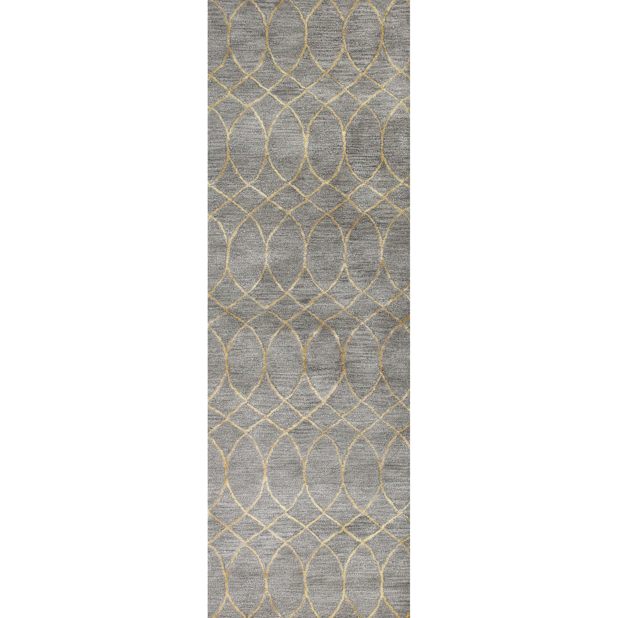 Quinn Grey Geometric HandTufted Area Rug & Reviews Joss & Main