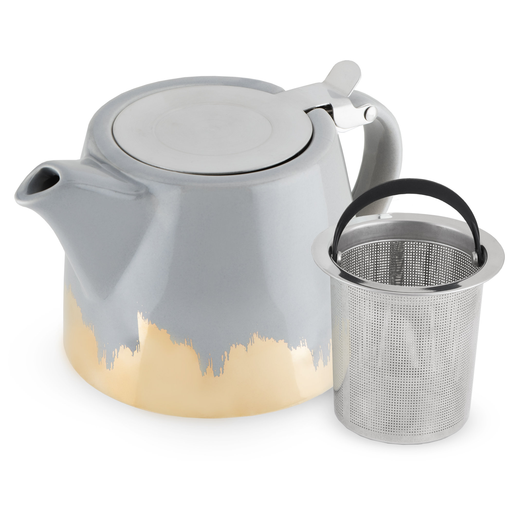 Pinky Up Harper 20 oz Ceramic Teapot with Infuser & Reviews Wayfair