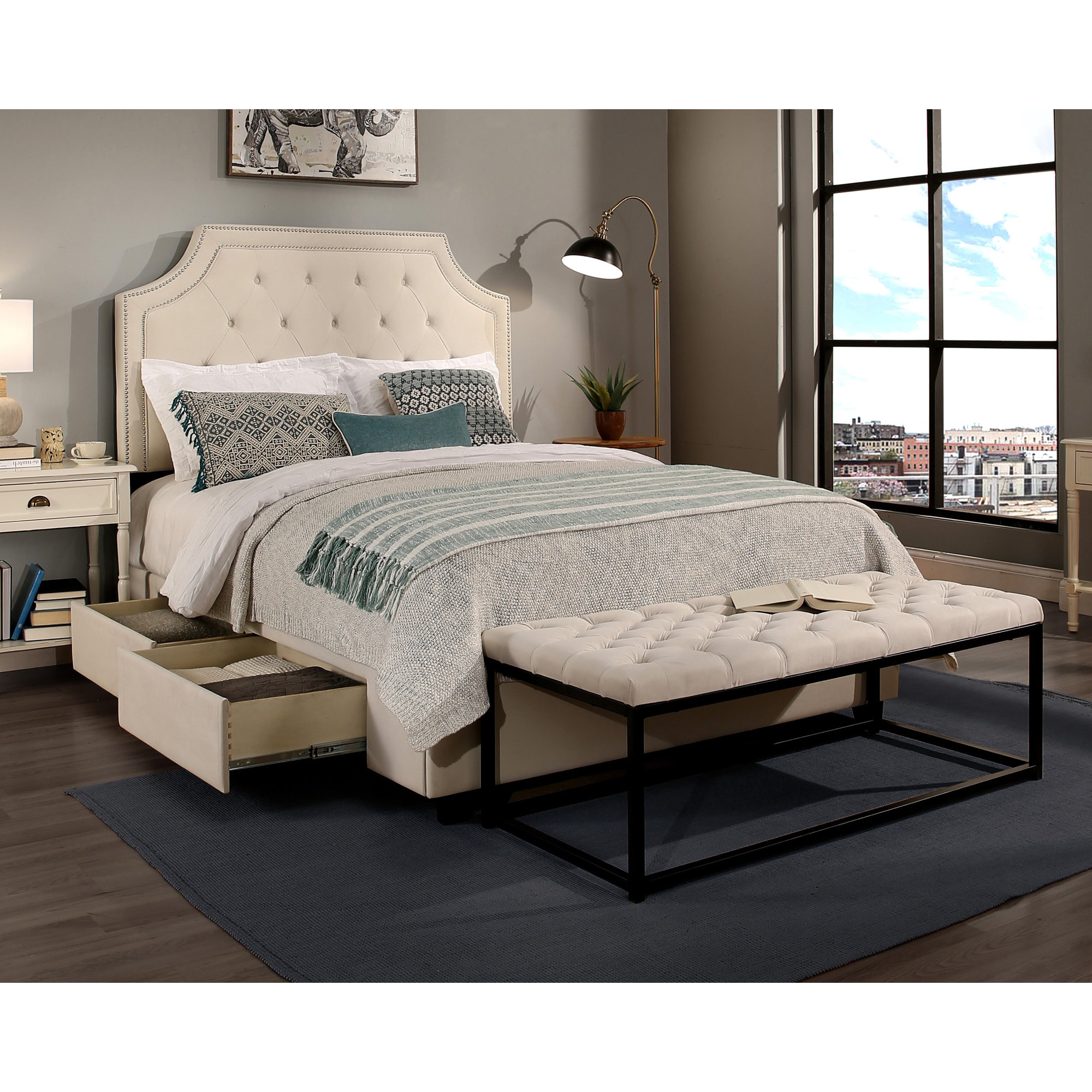 White Bedroom Sets You\'ll Love | Wayfair White Bedroom Sets You\'ll Love | Wayfair