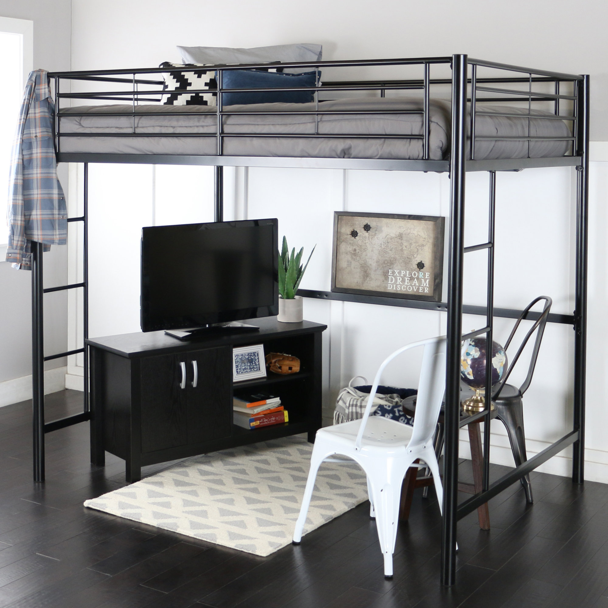 Viv + Rae Maurice Full Loft Bed Customizable Bedroom Set & Reviews ... Viv + Rae Maurice Full Loft Bed Customizable Bedroom Set & Reviews ...