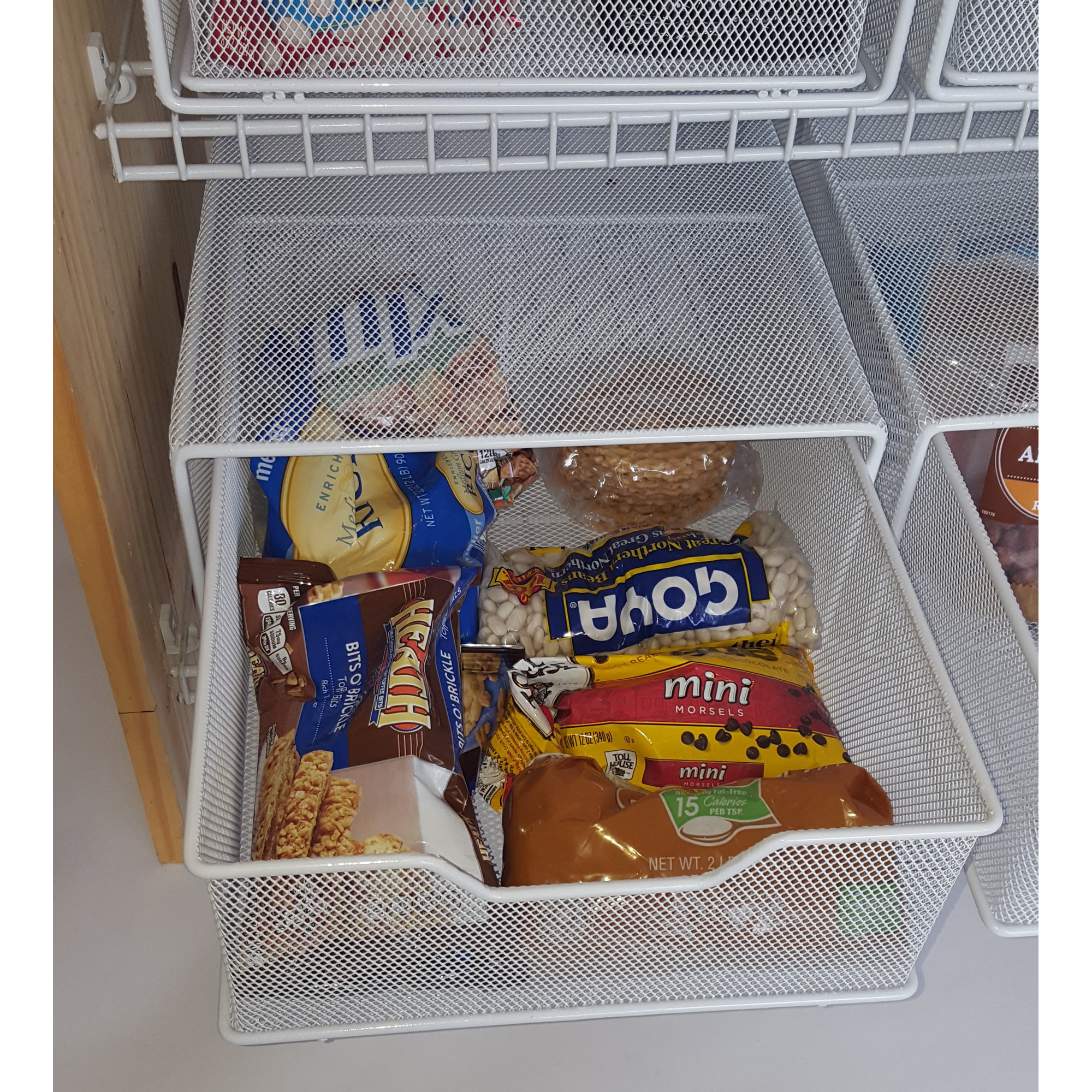 JA Marketing Pull Out Pantry Snack Basket & Reviews Wayfair